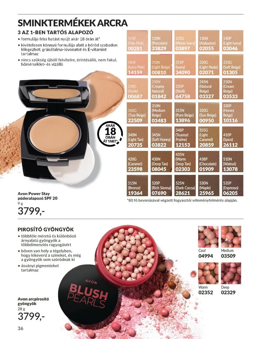 Avon akciós újság 08.01–08.31 – 36. oldal