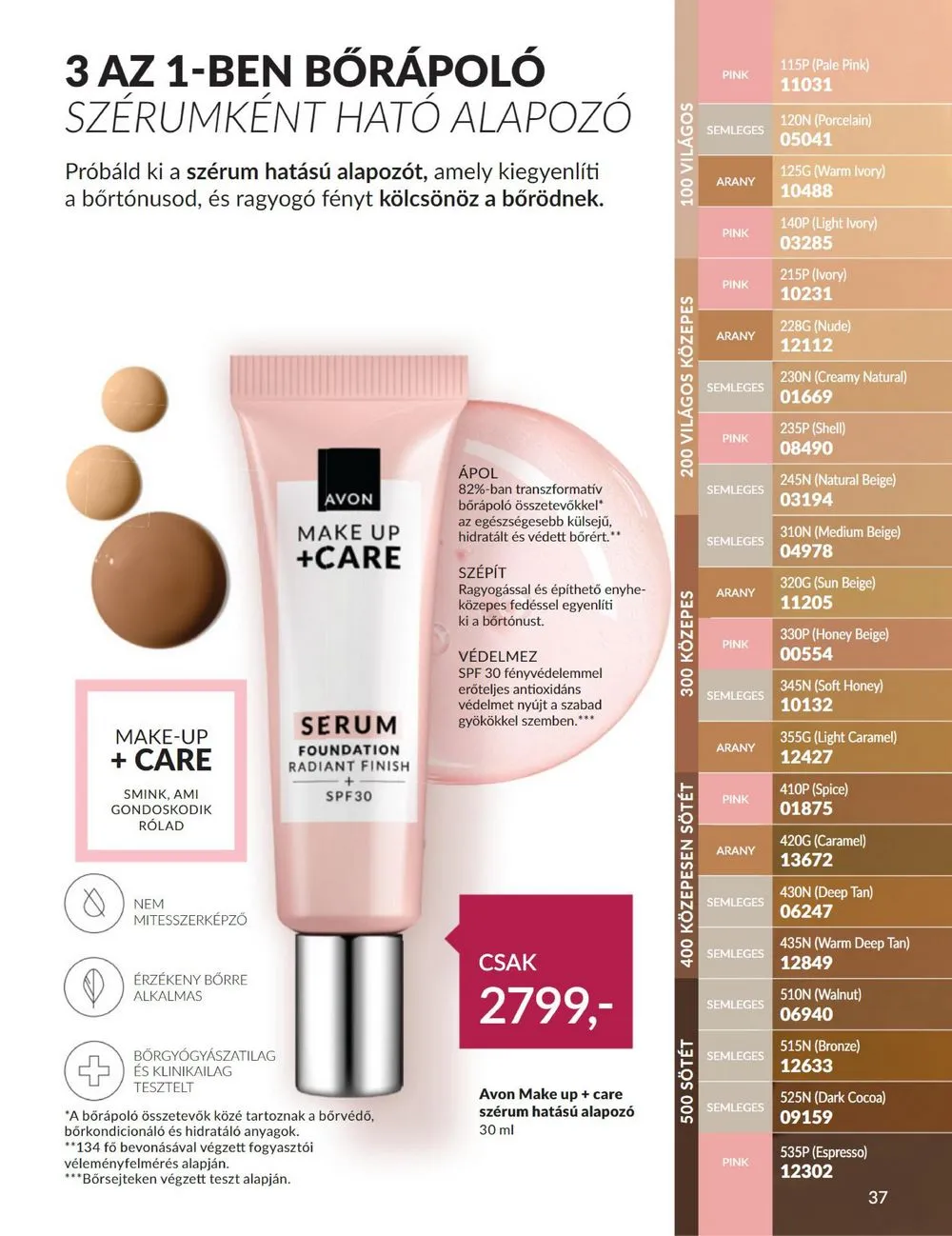 Avon akciós újság 08.01–08.31 – 37. oldal