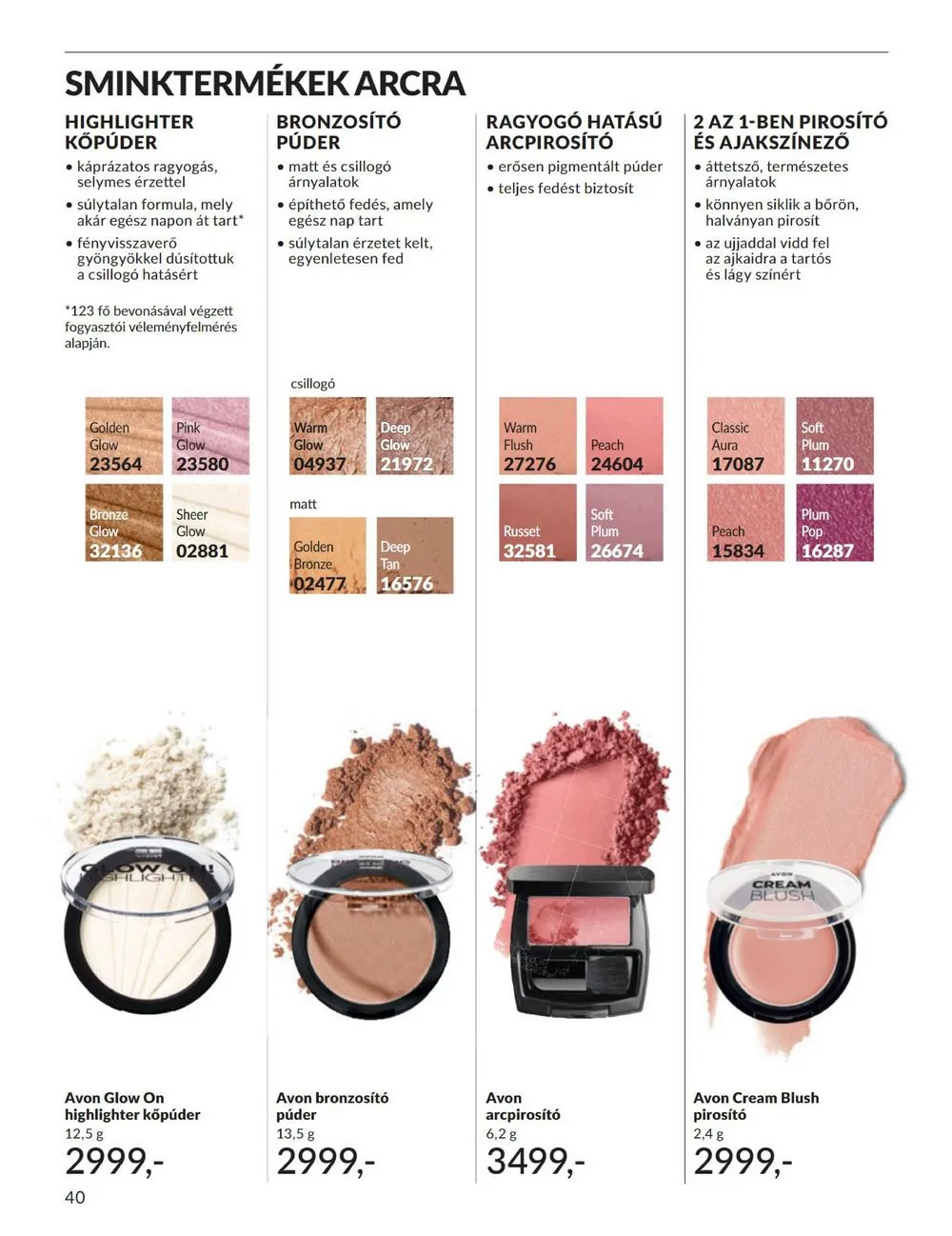 Avon akciós újság 08.01–08.31 – 40. oldal