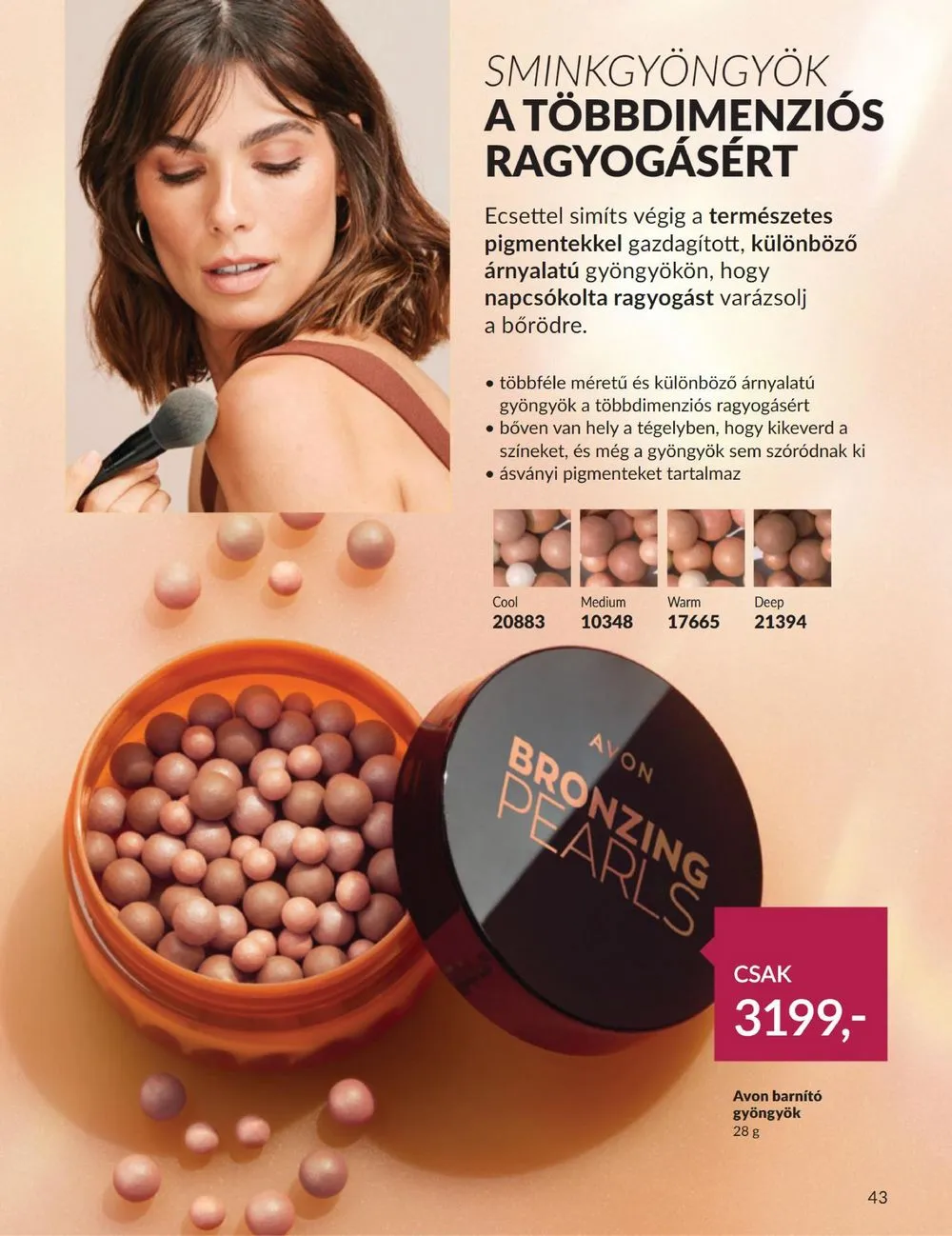 Avon akciós újság 08.01–08.31 – 43. oldal