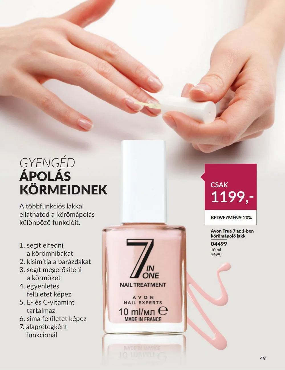 Avon akciós újság 08.01–08.31 – 49. oldal