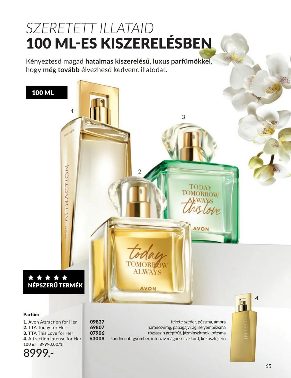 Avon akciós újság 08.01–08.31 – 65. oldal