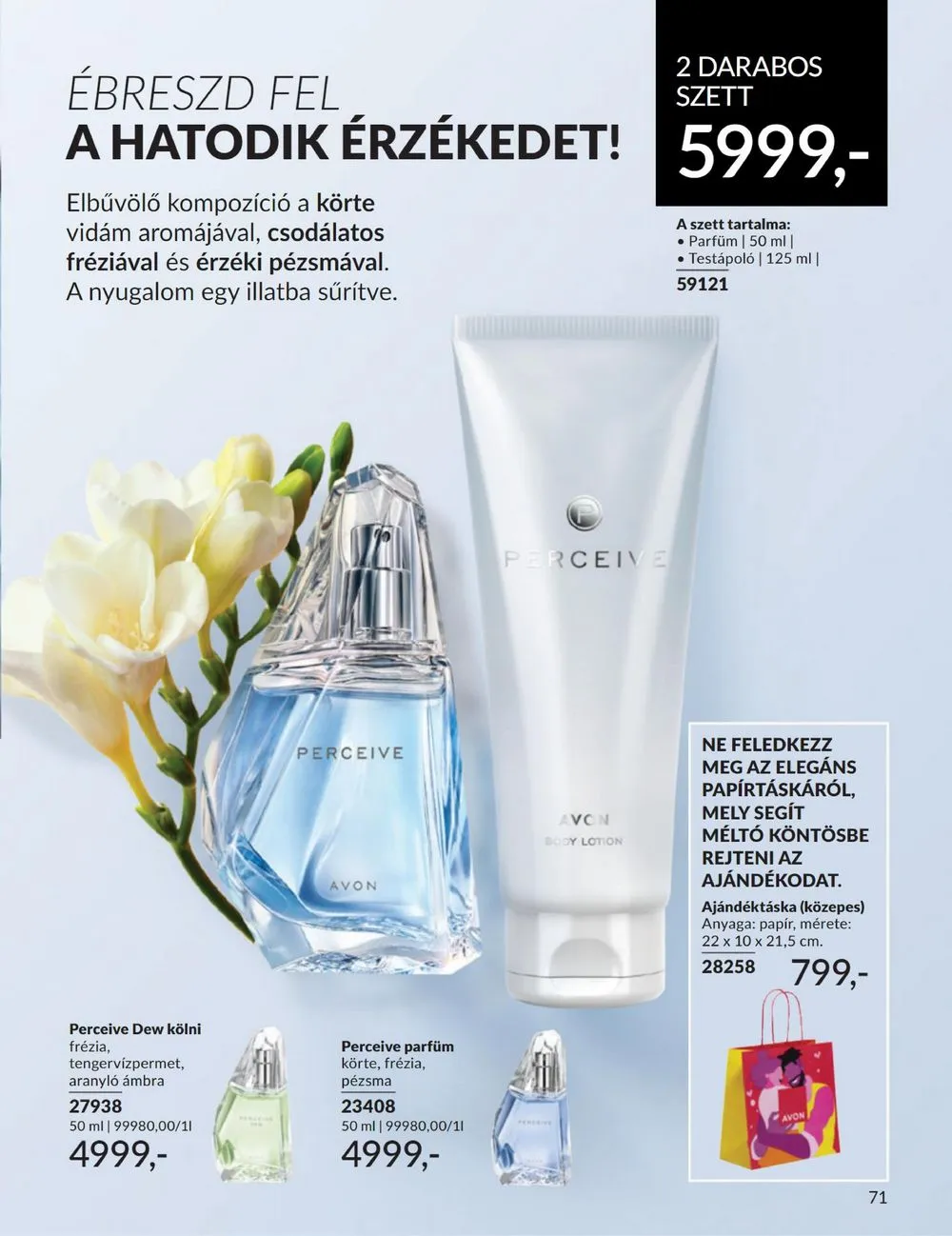 Avon akciós újság 08.01–08.31 – 71. oldal