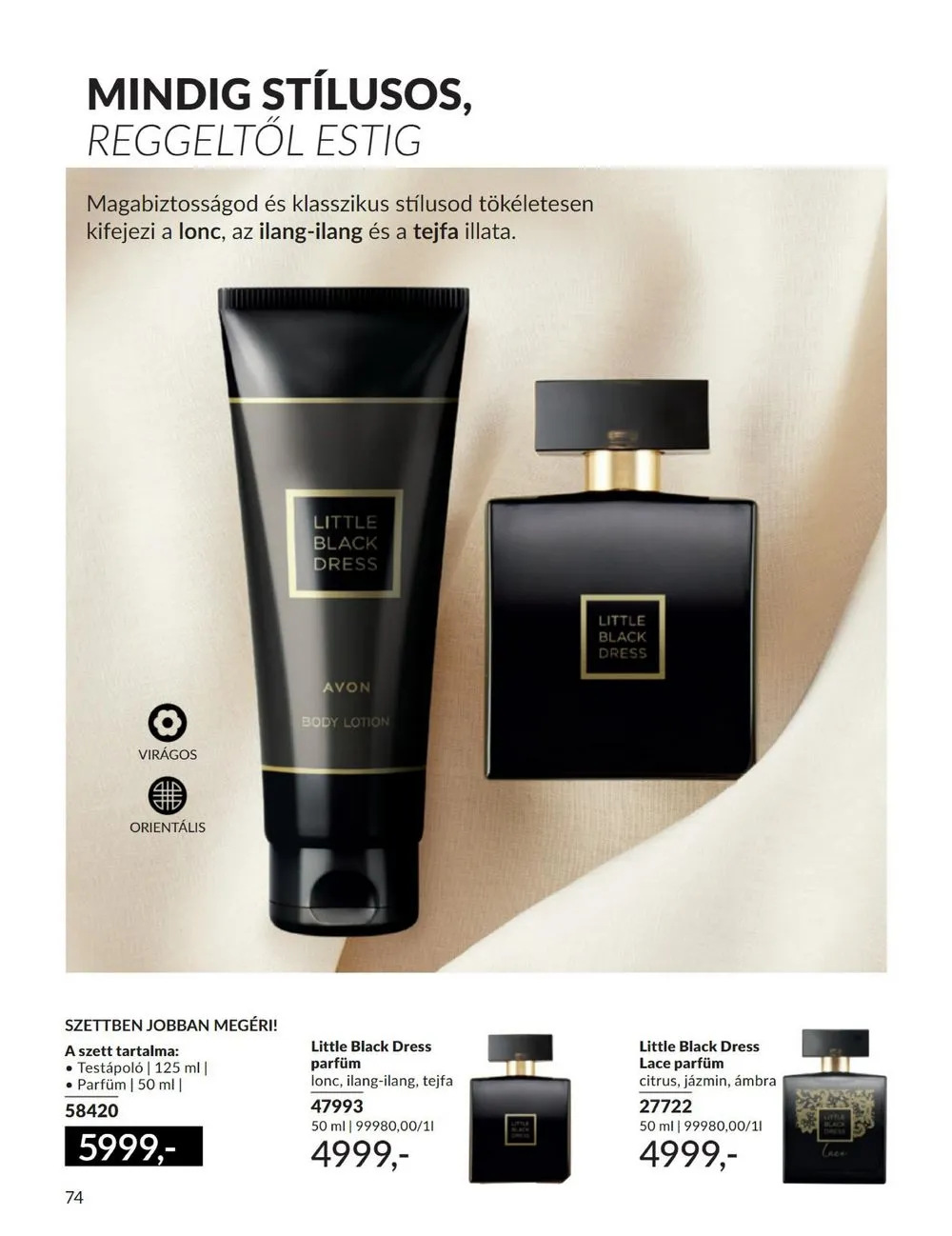 Avon akciós újság 08.01–08.31 – 74. oldal