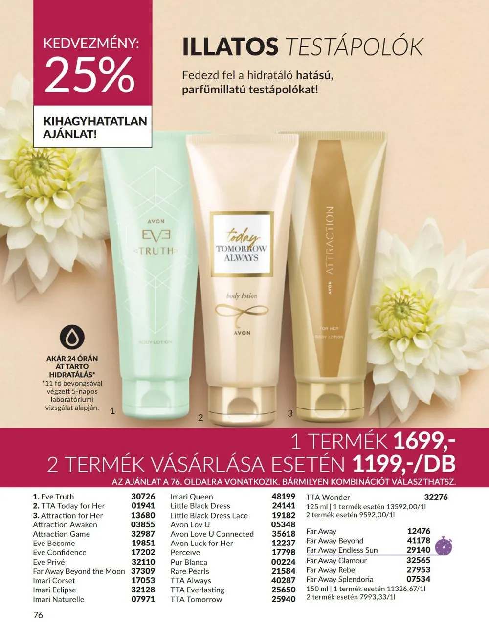 Avon akciós újság 08.01–08.31 – 76. oldal