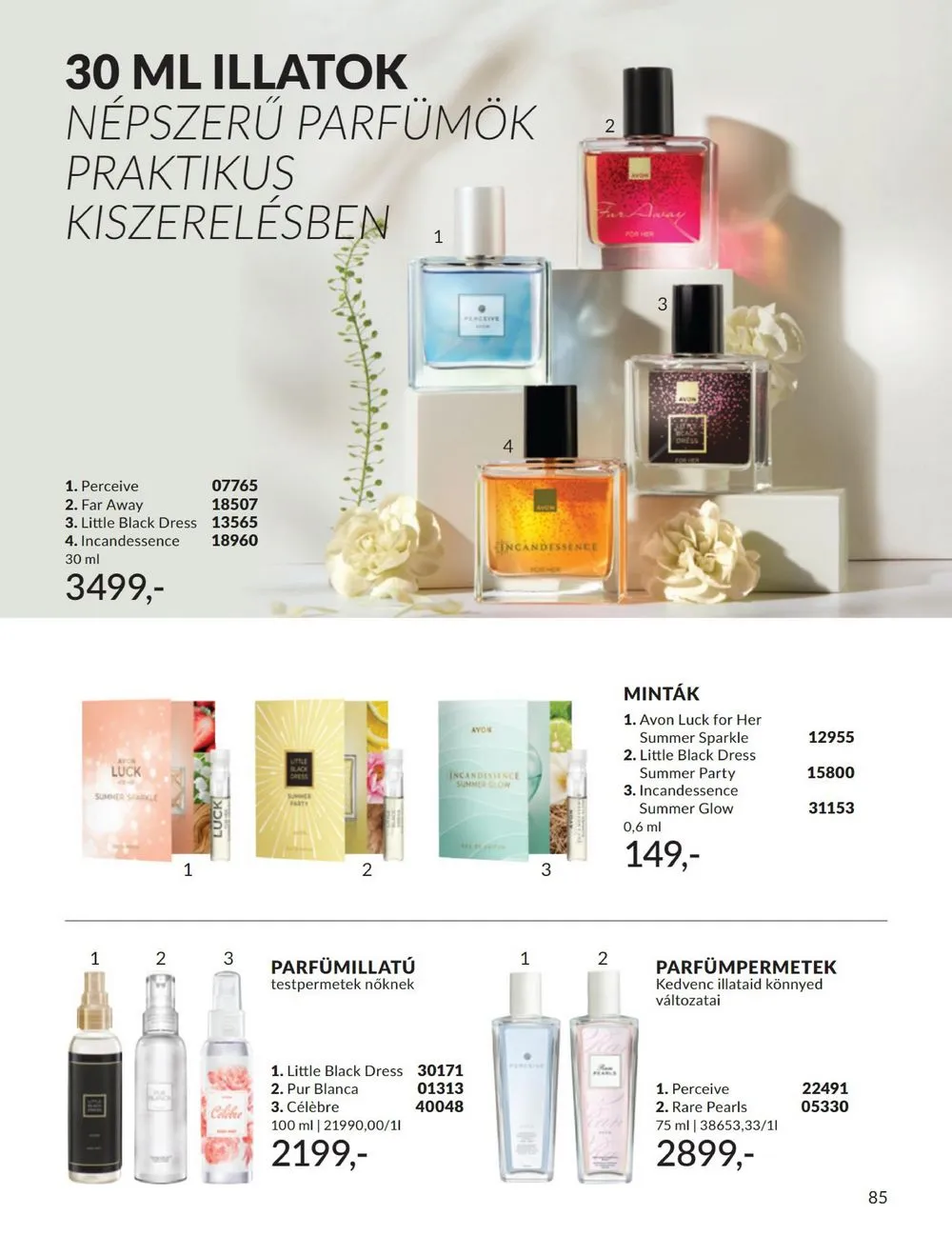 Avon akciós újság 08.01–08.31 – 85. oldal
