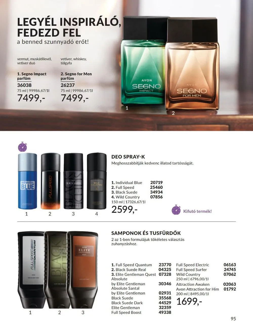 Avon akciós újság 08.01–08.31 – 95. oldal
