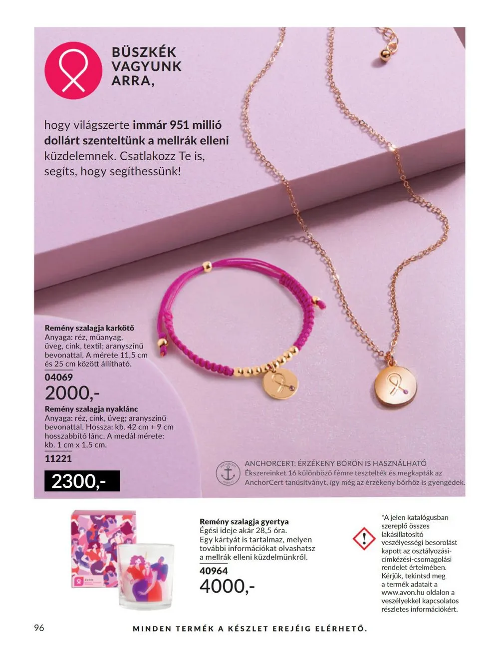 Avon akciós újság 08.01–08.31 – 96. oldal