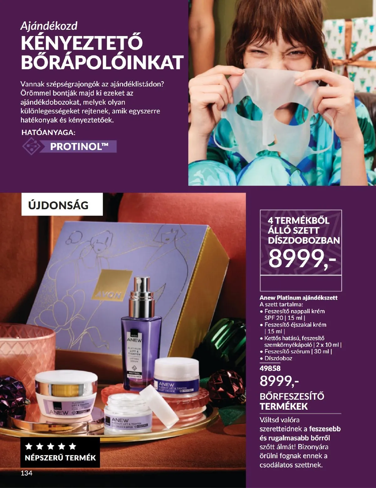 Avon akciós újság 11.01–11.30 – 134. oldal