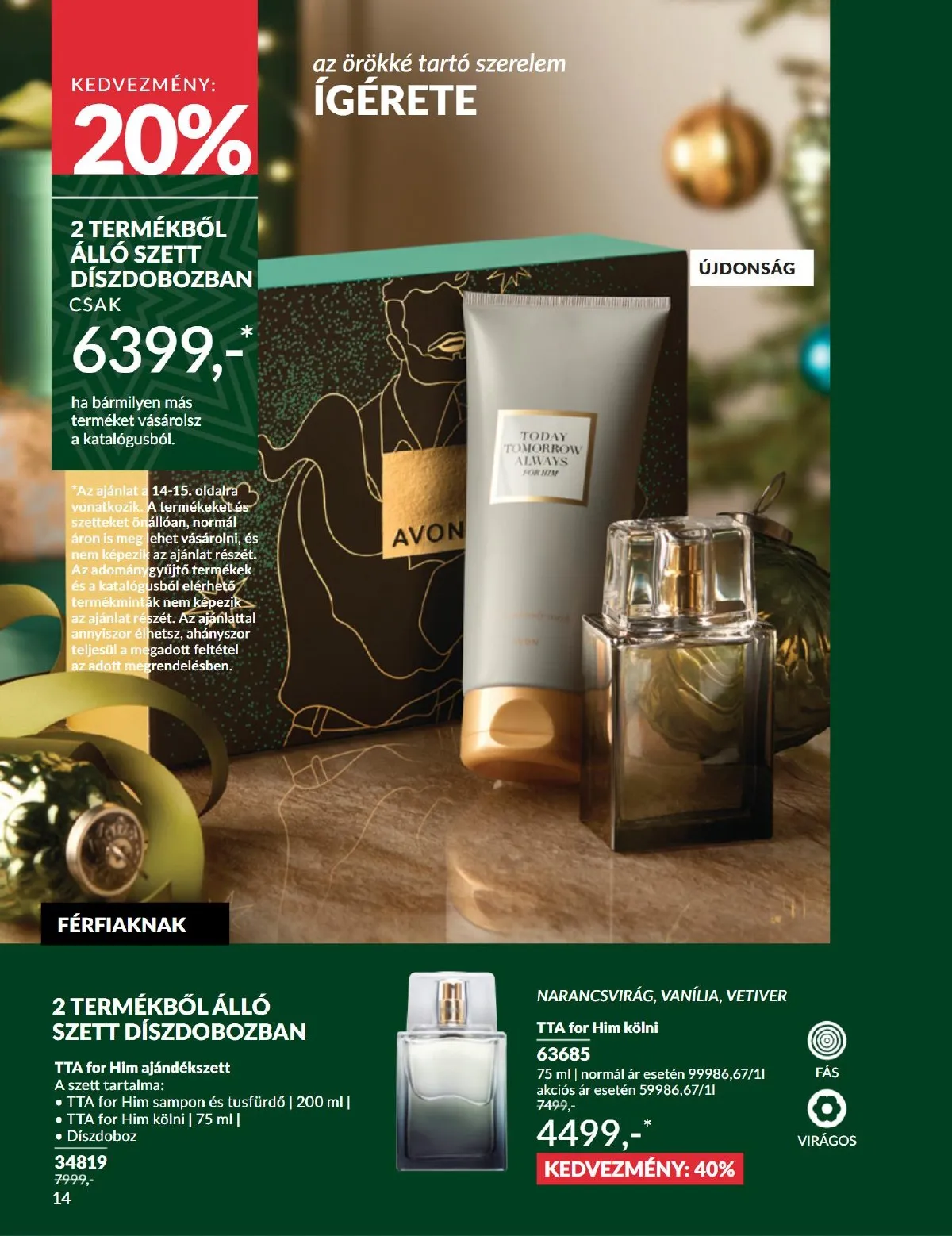 Avon akciós újság 11.01–11.30 – 14. oldal