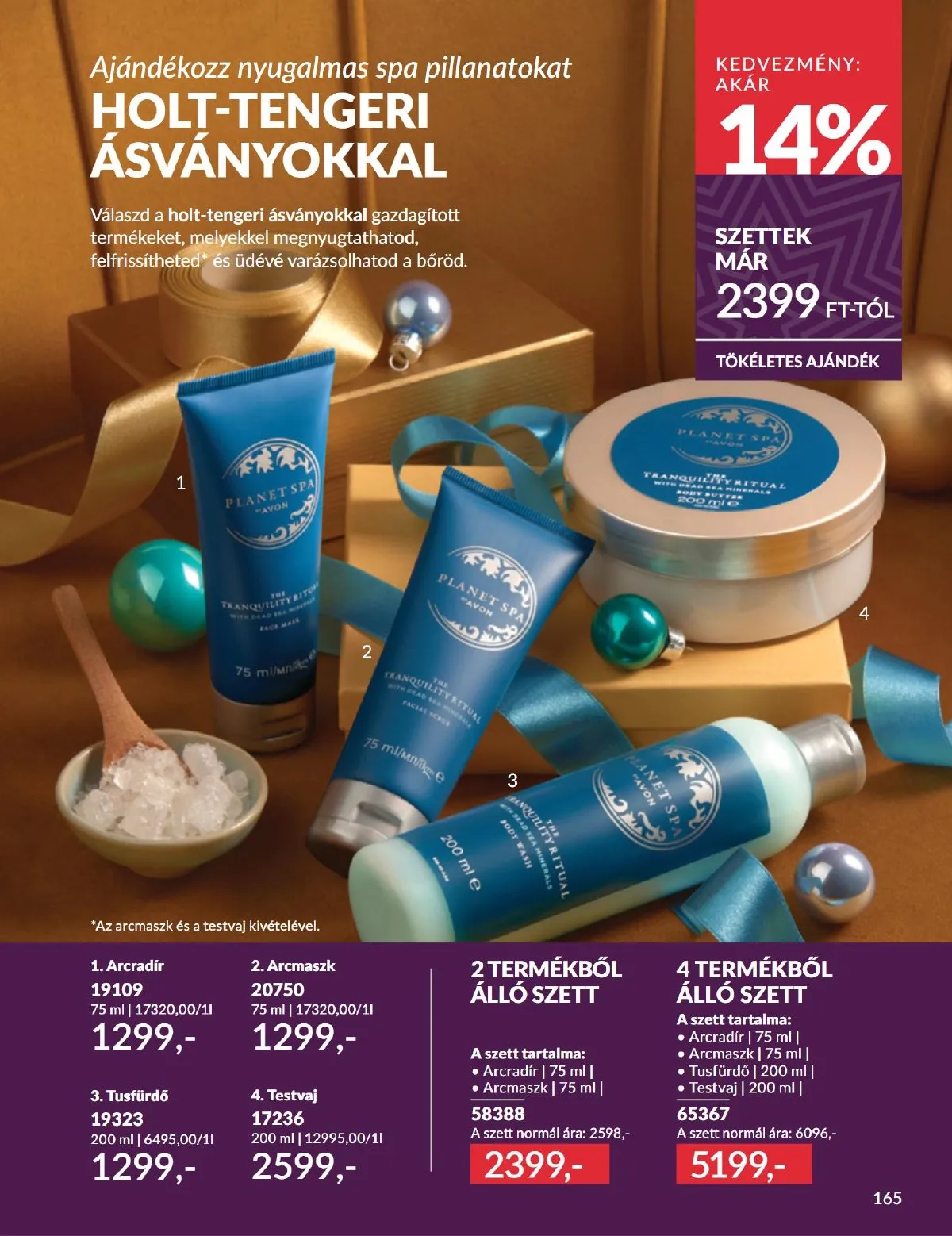 Avon akciós újság 11.01–11.30 – 165. oldal