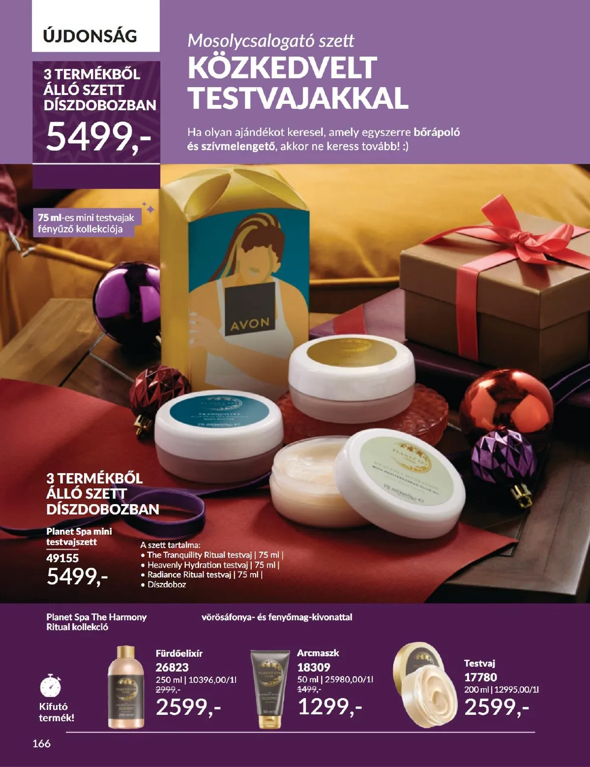 Avon akciós újság 11.01–11.30 – 166. oldal