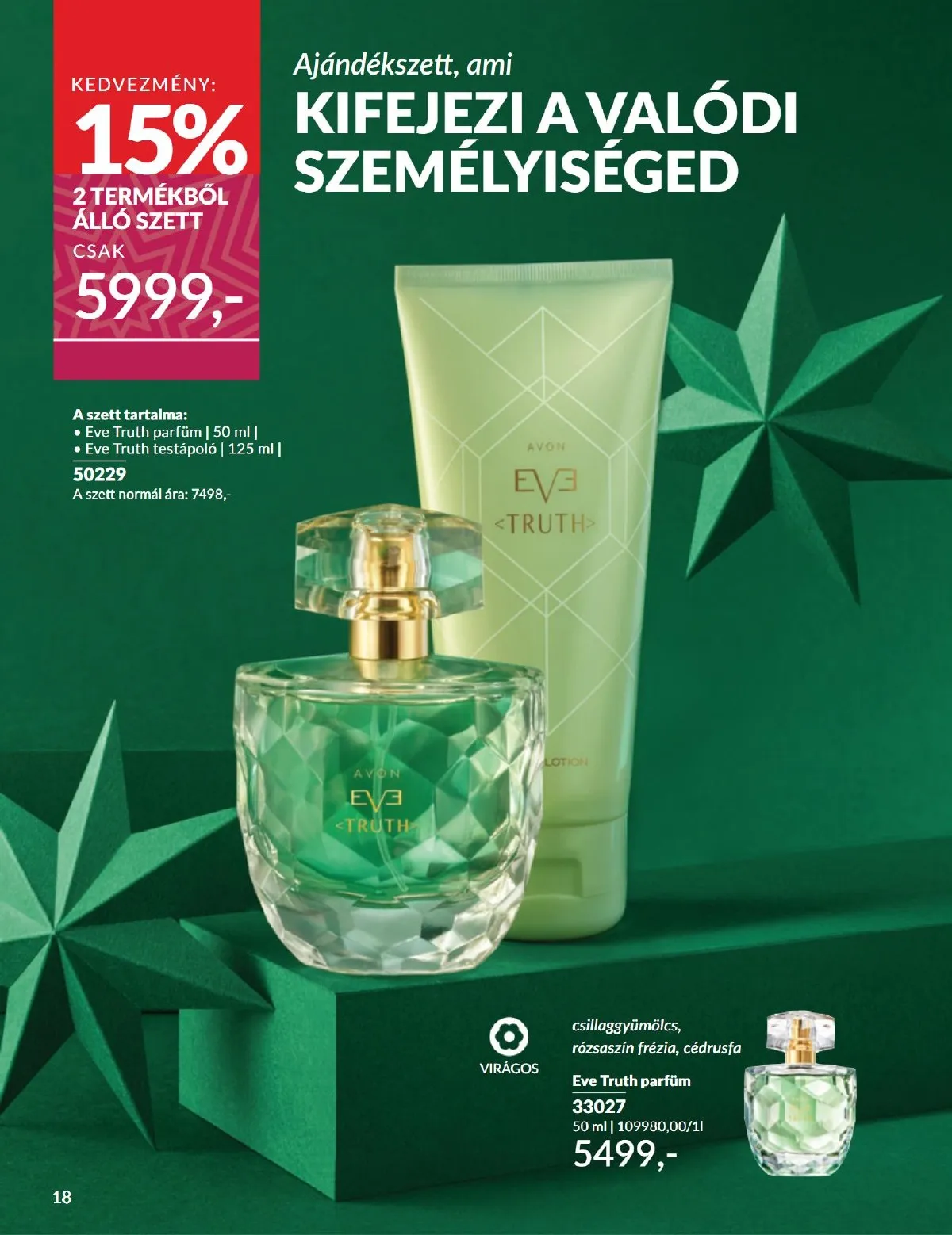 Avon akciós újság 11.01–11.30 – 18. oldal