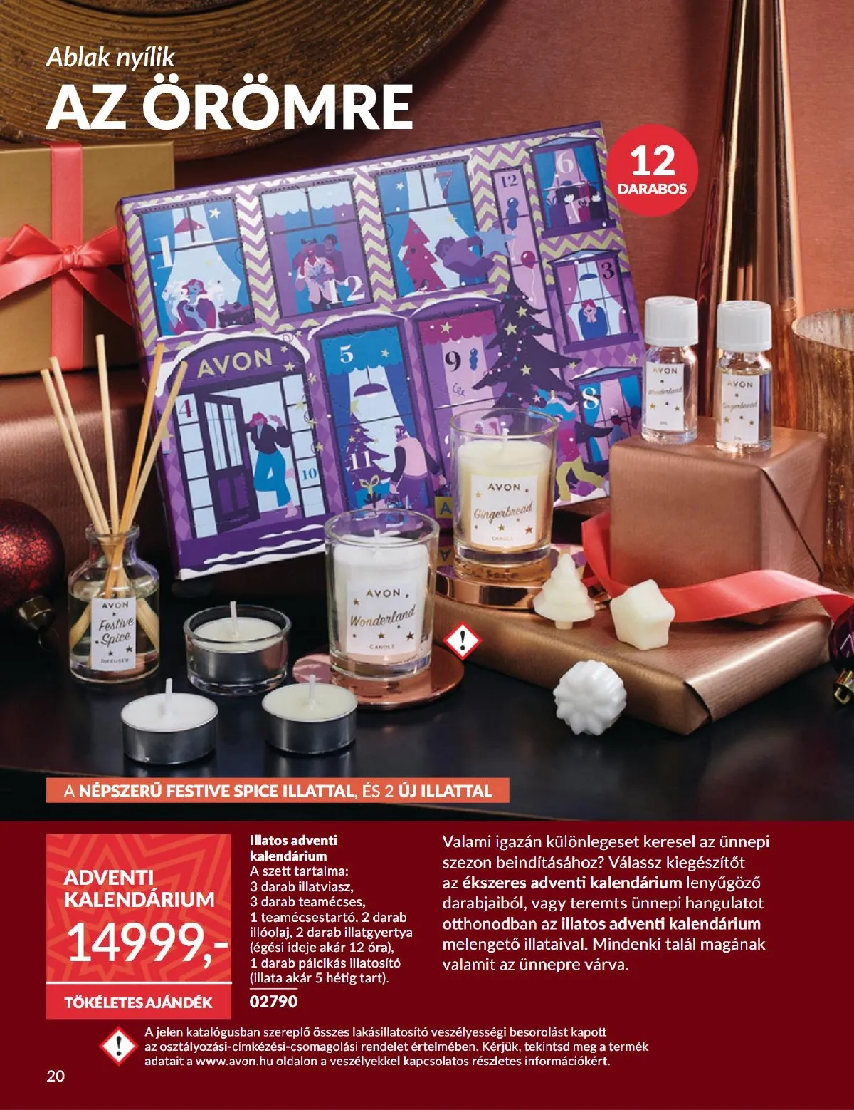 Avon akciós újság 11.01–11.30 – 20. oldal