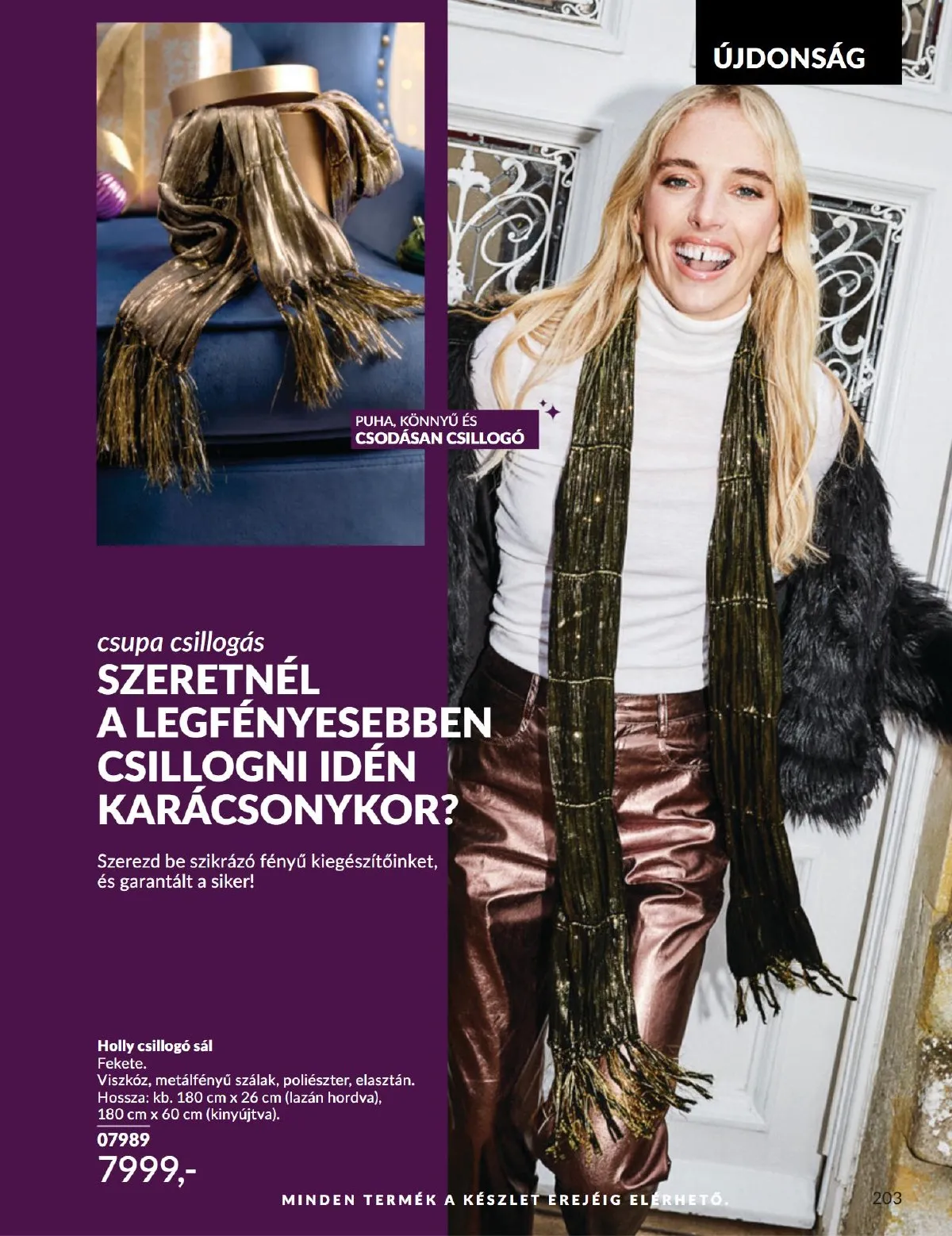 Avon akciós újság 11.01–11.30 – 203. oldal