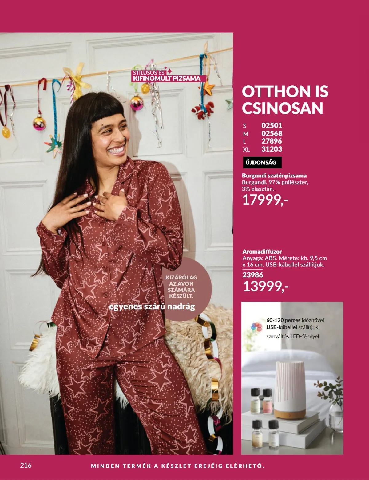 Avon akciós újság 11.01–11.30 – 216. oldal