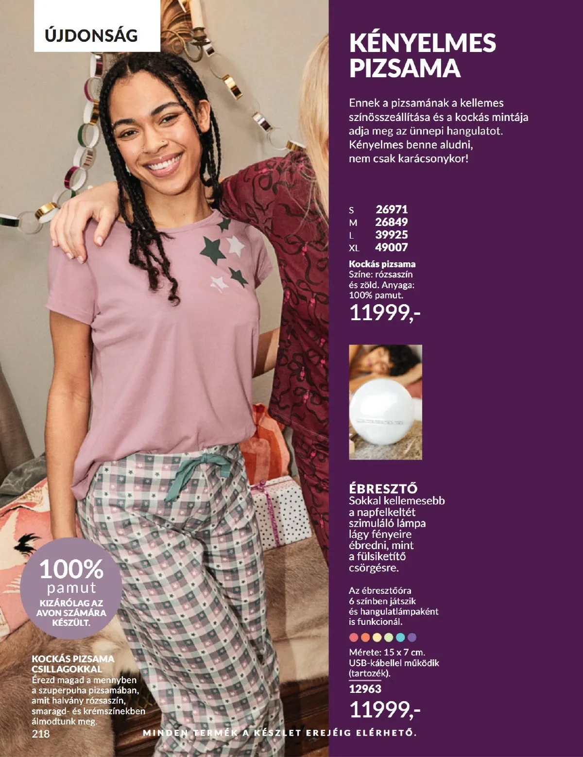 Avon akciós újság 11.01–11.30 – 218. oldal