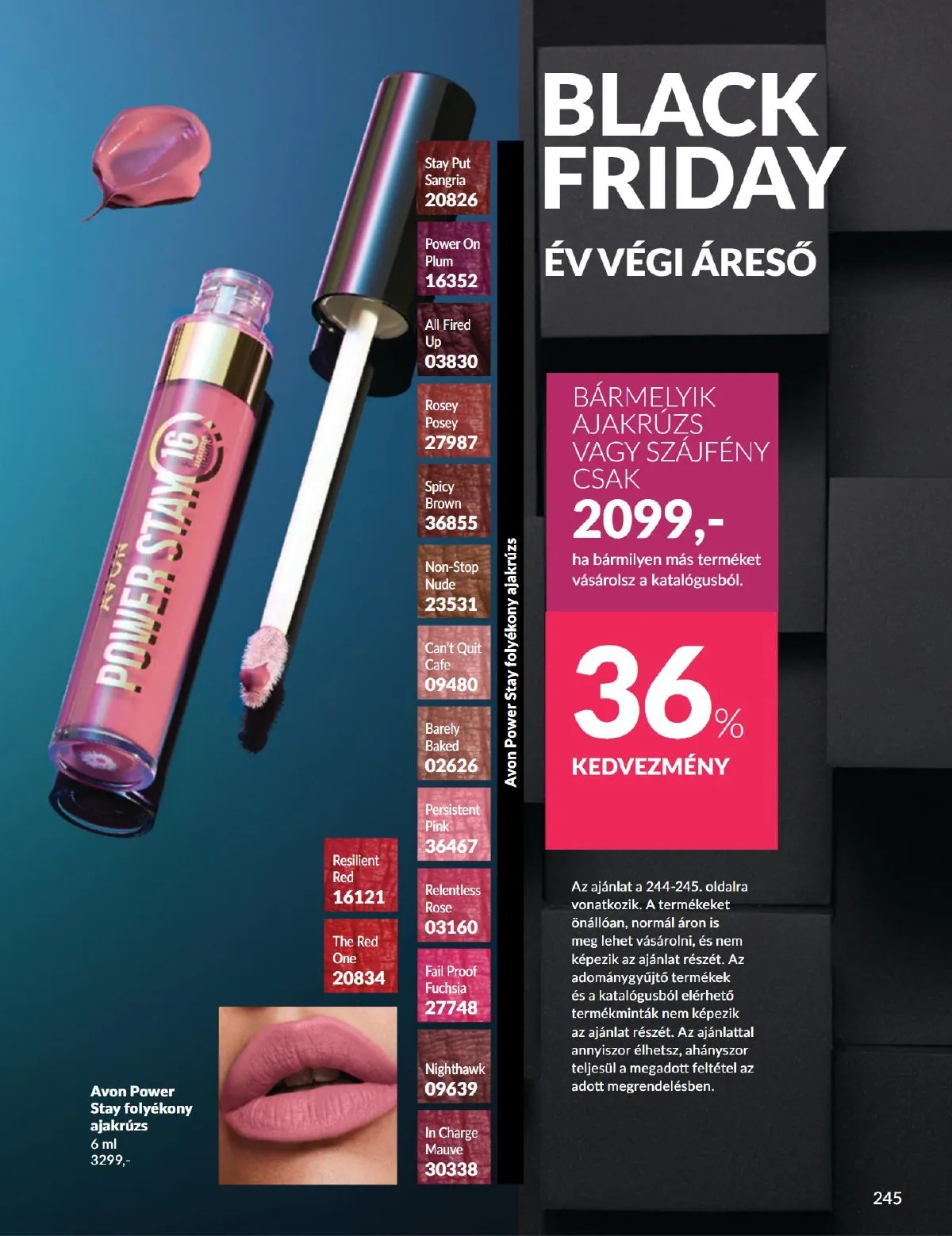 Avon akciós újság 11.01–11.30 – 245. oldal
