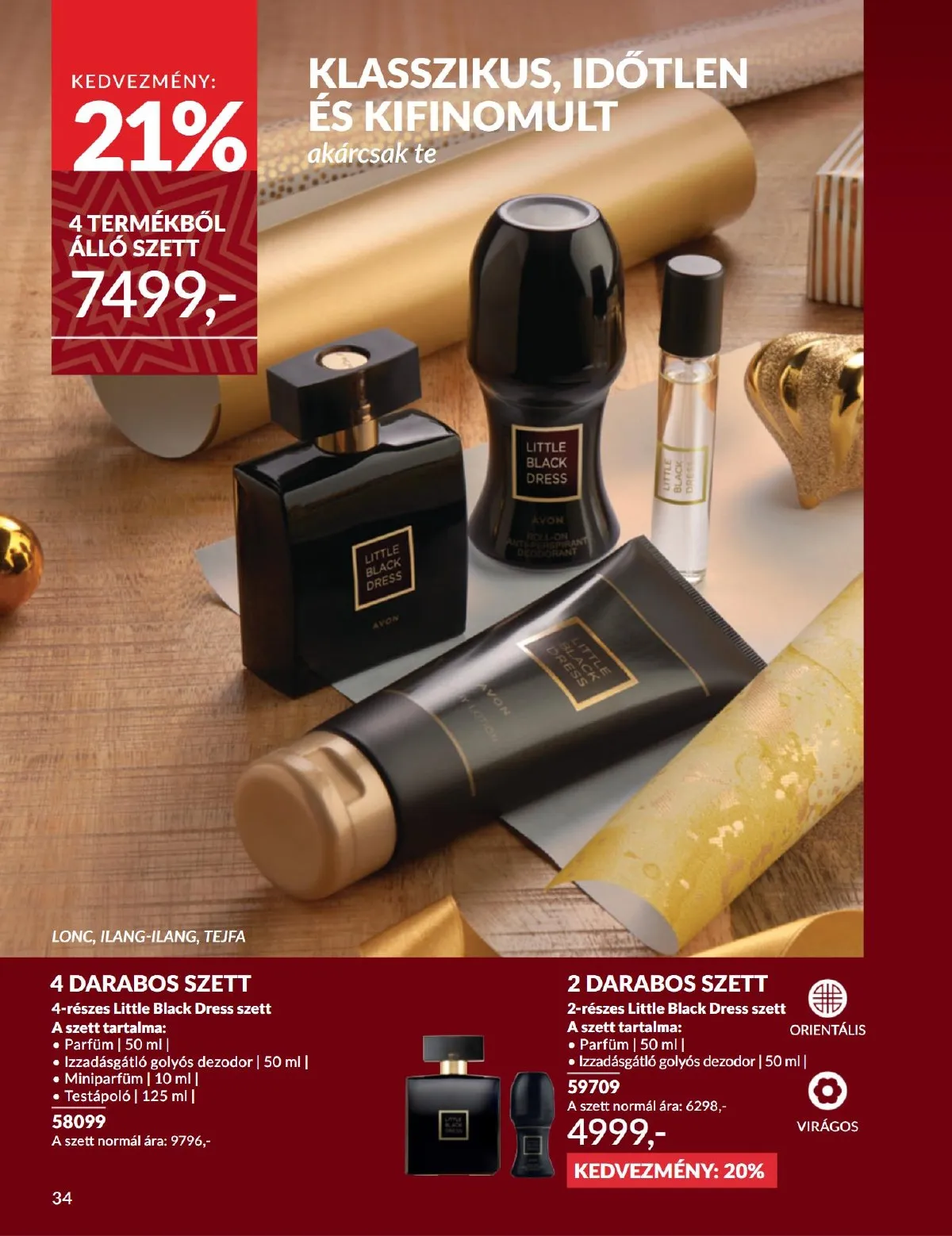 Avon akciós újság 11.01–11.30 – 34. oldal