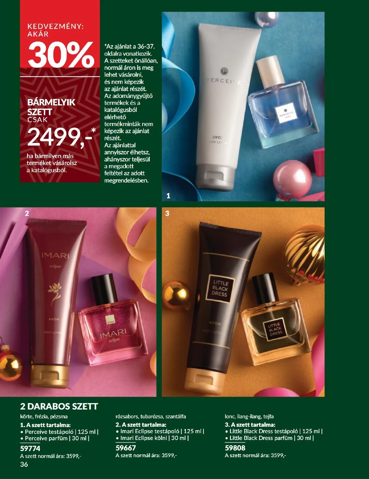 Avon akciós újság 11.01–11.30 – 36. oldal