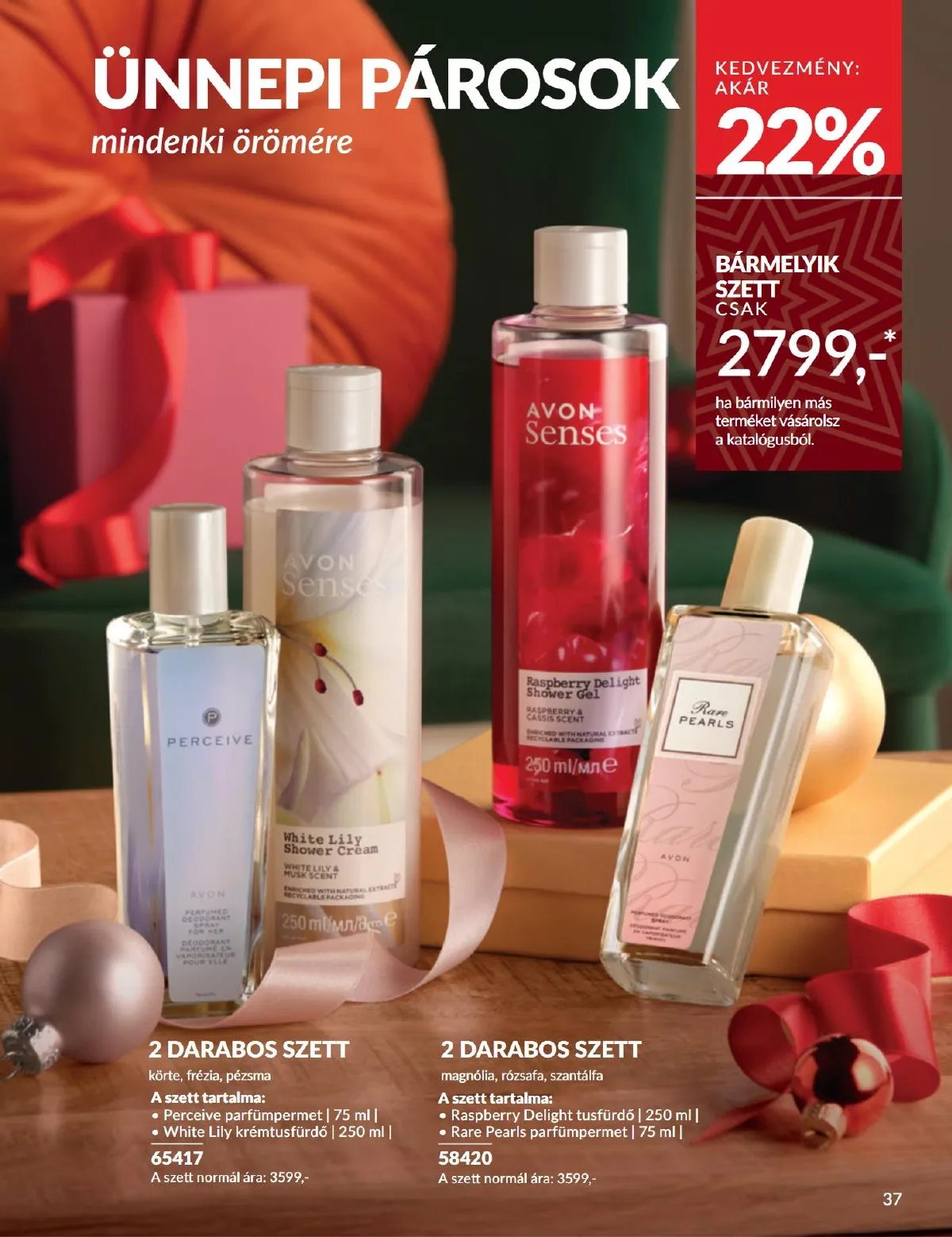 Avon akciós újság 11.01–11.30 – 37. oldal