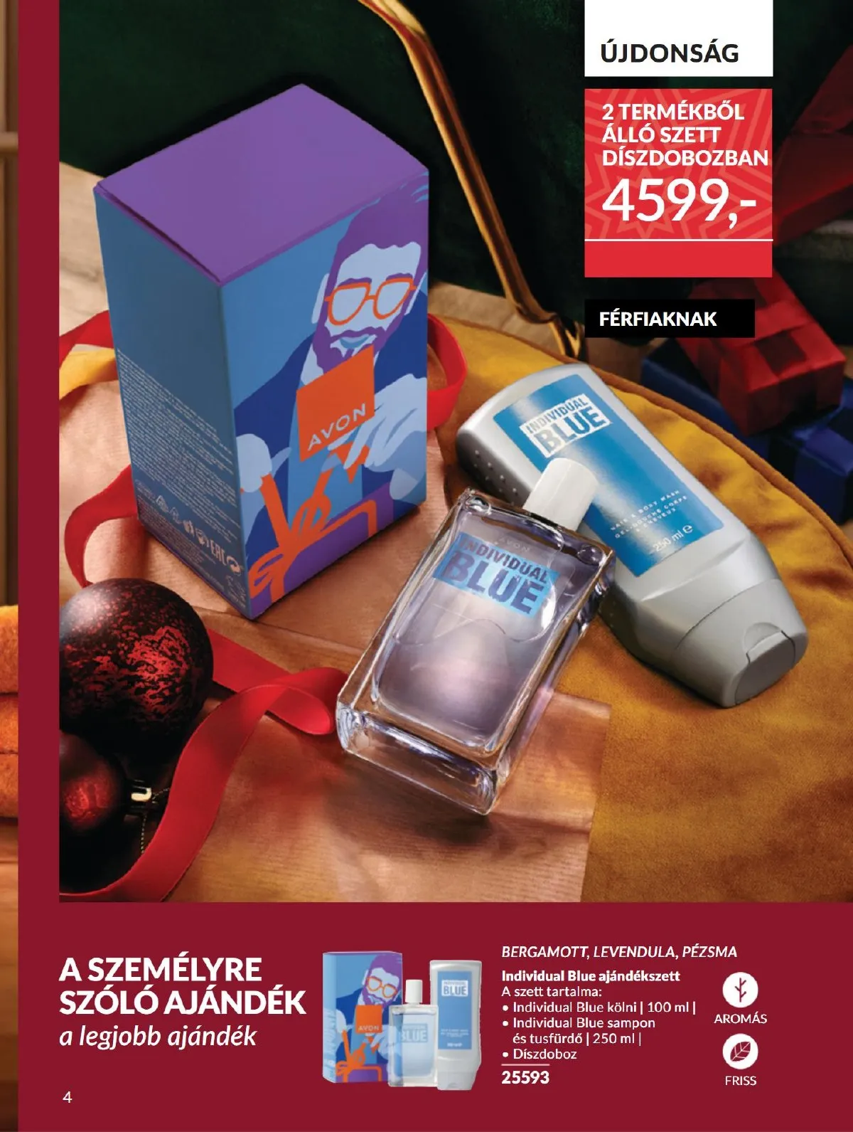 Avon akciós újság 11.01–11.30 – 4. oldal
