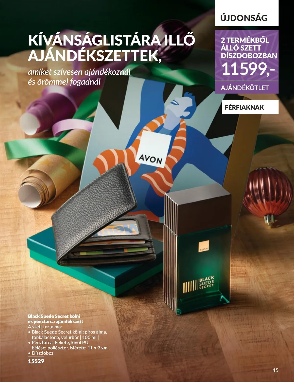 Avon akciós újság 11.01–11.30 – 45. oldal