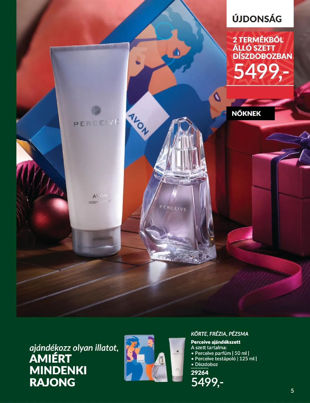 Avon akciós újság 11.01–11.30 – 5. oldal