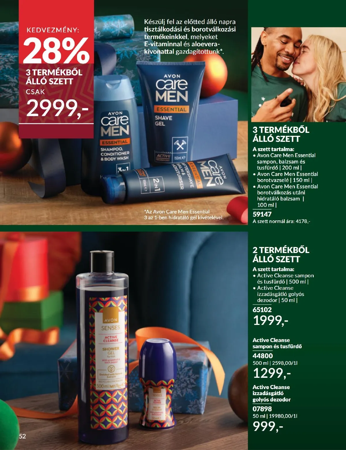 Avon akciós újság 11.01–11.30 – 52. oldal