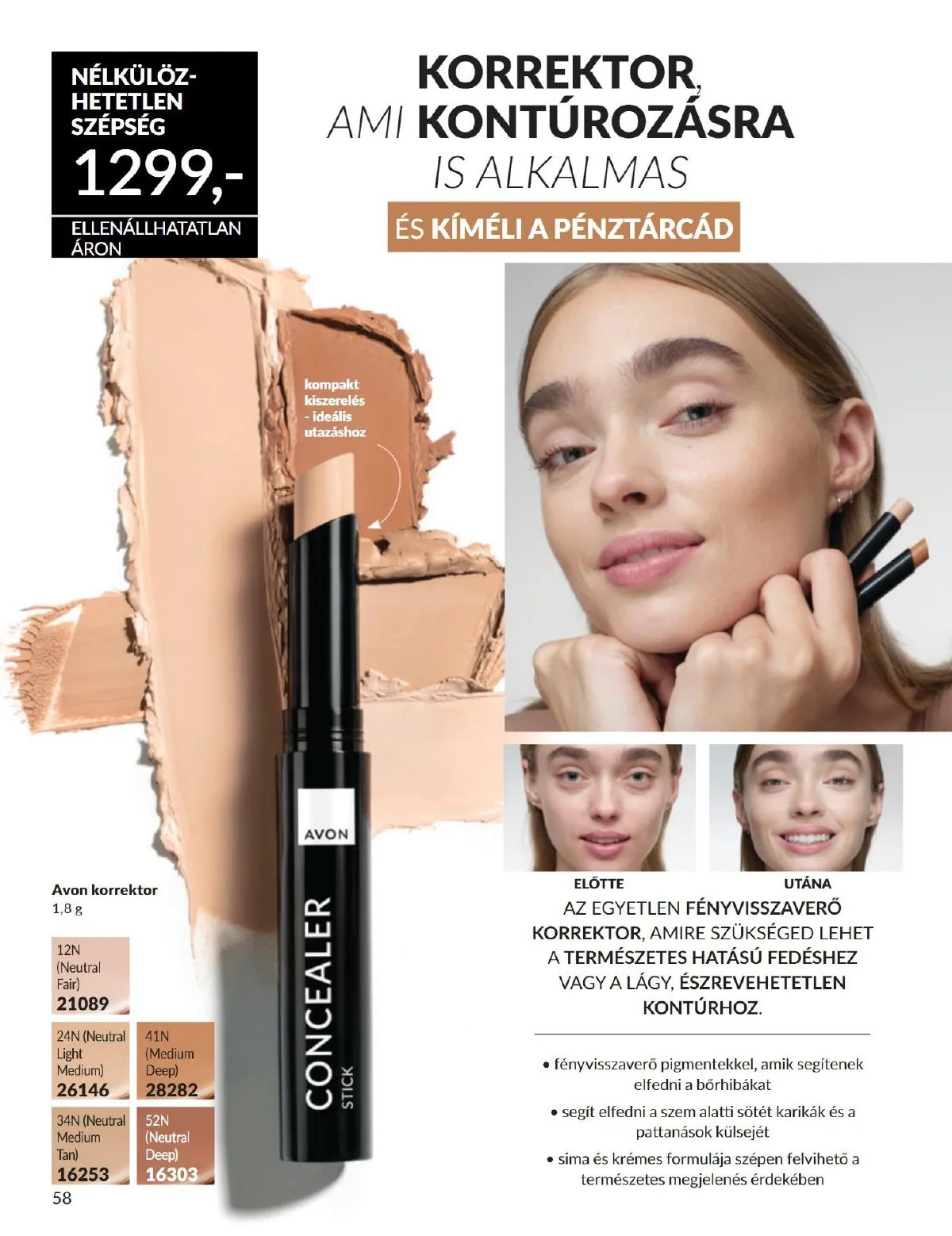 Avon akciós újság 11.01–11.30 – 58. oldal