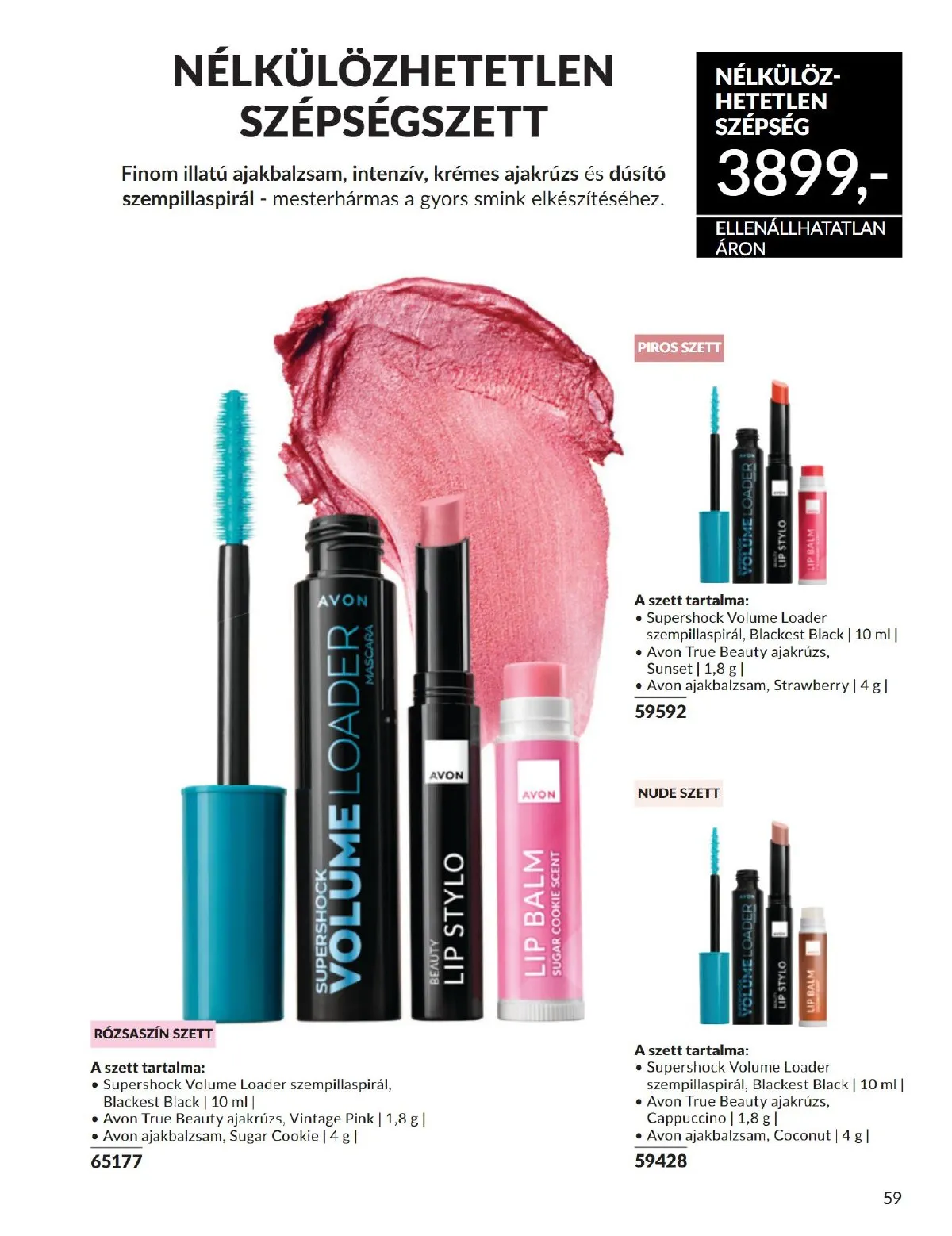 Avon akciós újság 11.01–11.30 – 59. oldal