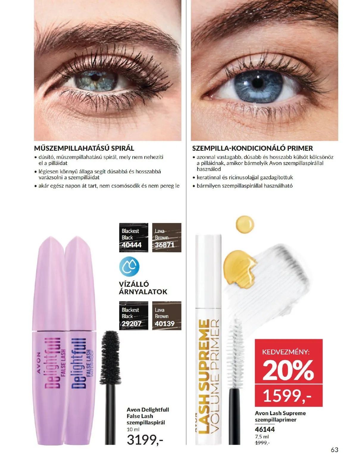 Avon akciós újság 11.01–11.30 – 63. oldal