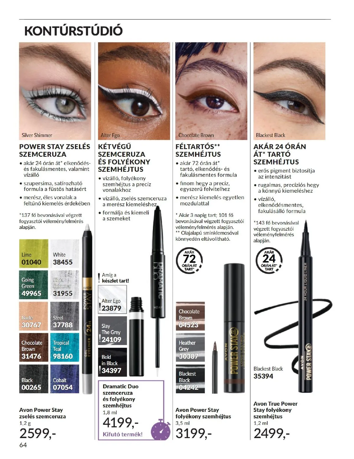 Avon akciós újság 11.01–11.30 – 64. oldal