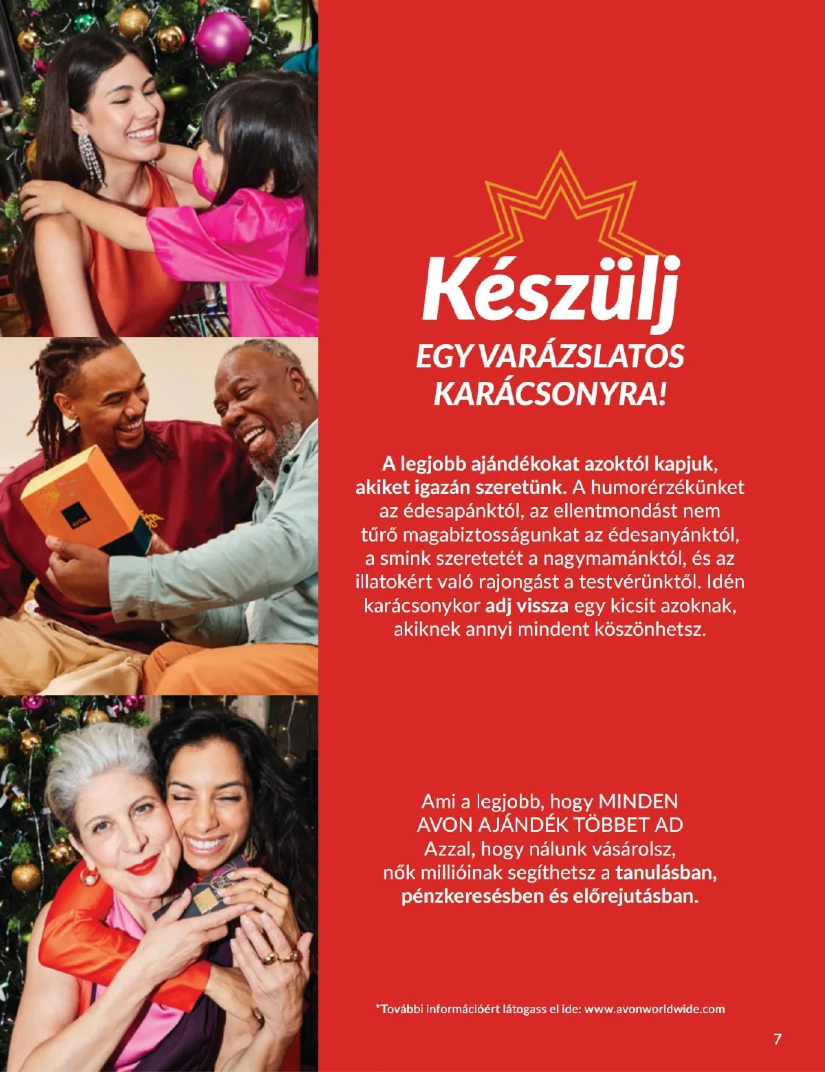 Avon akciós újság 11.01–11.30 – 7. oldal