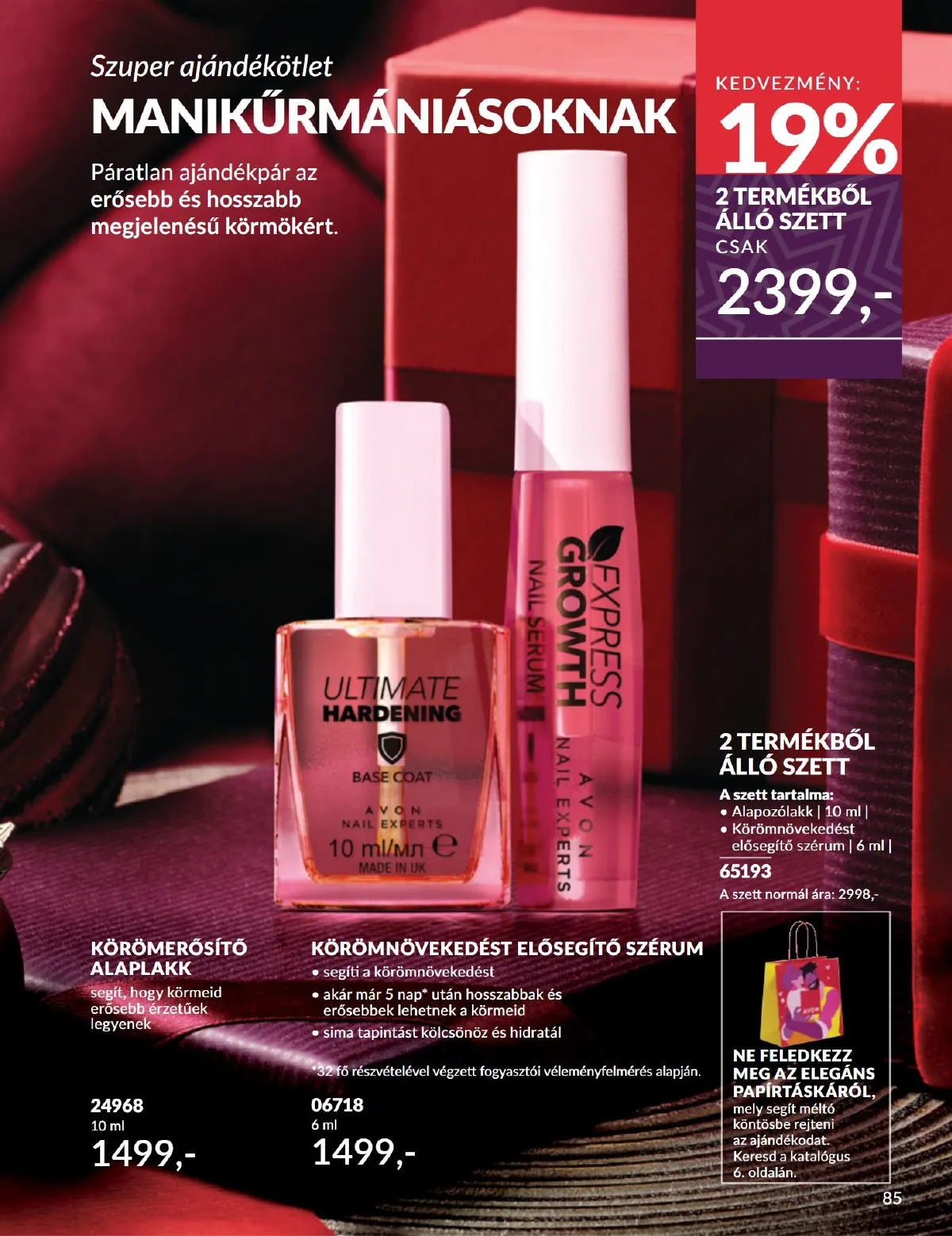 Avon akciós újság 11.01–11.30 – 85. oldal
