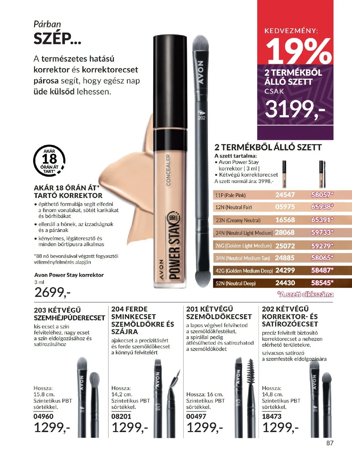 Avon akciós újság 11.01–11.30 – 87. oldal