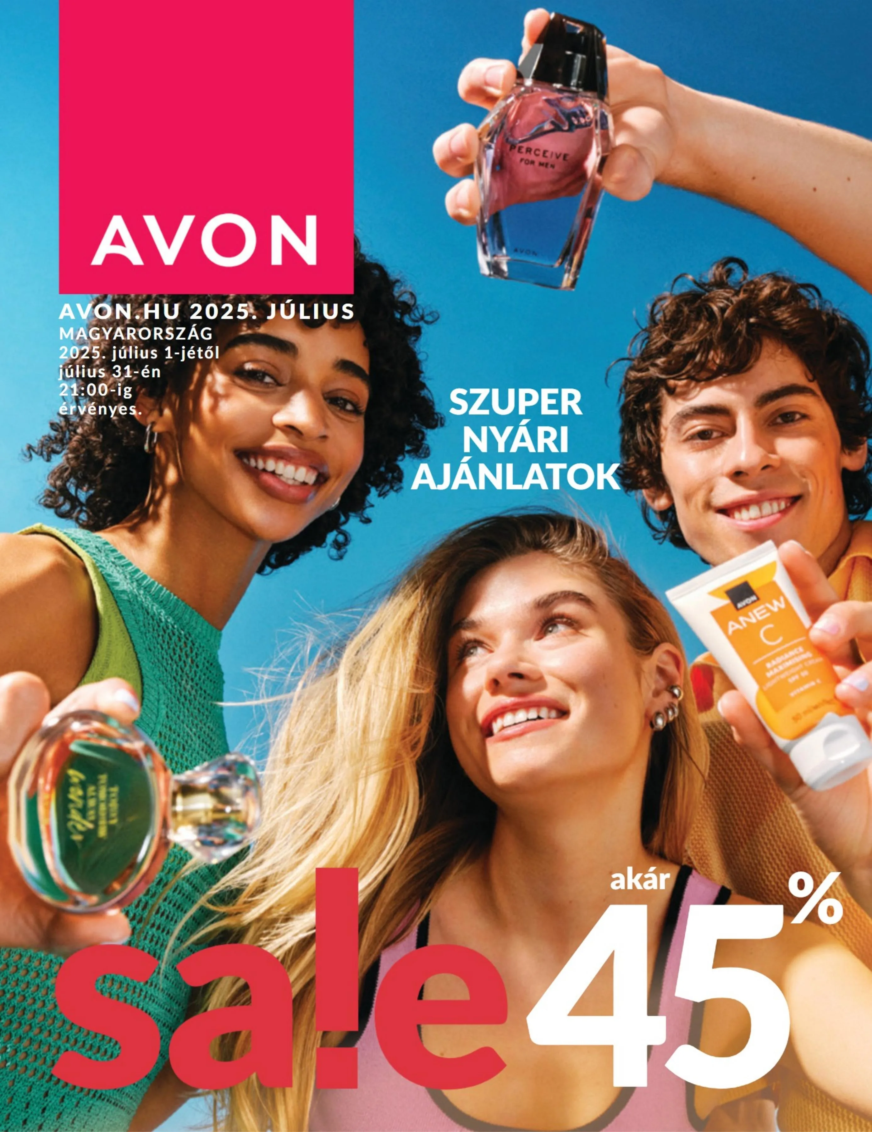 Avon akciós újság 07.01–07.31