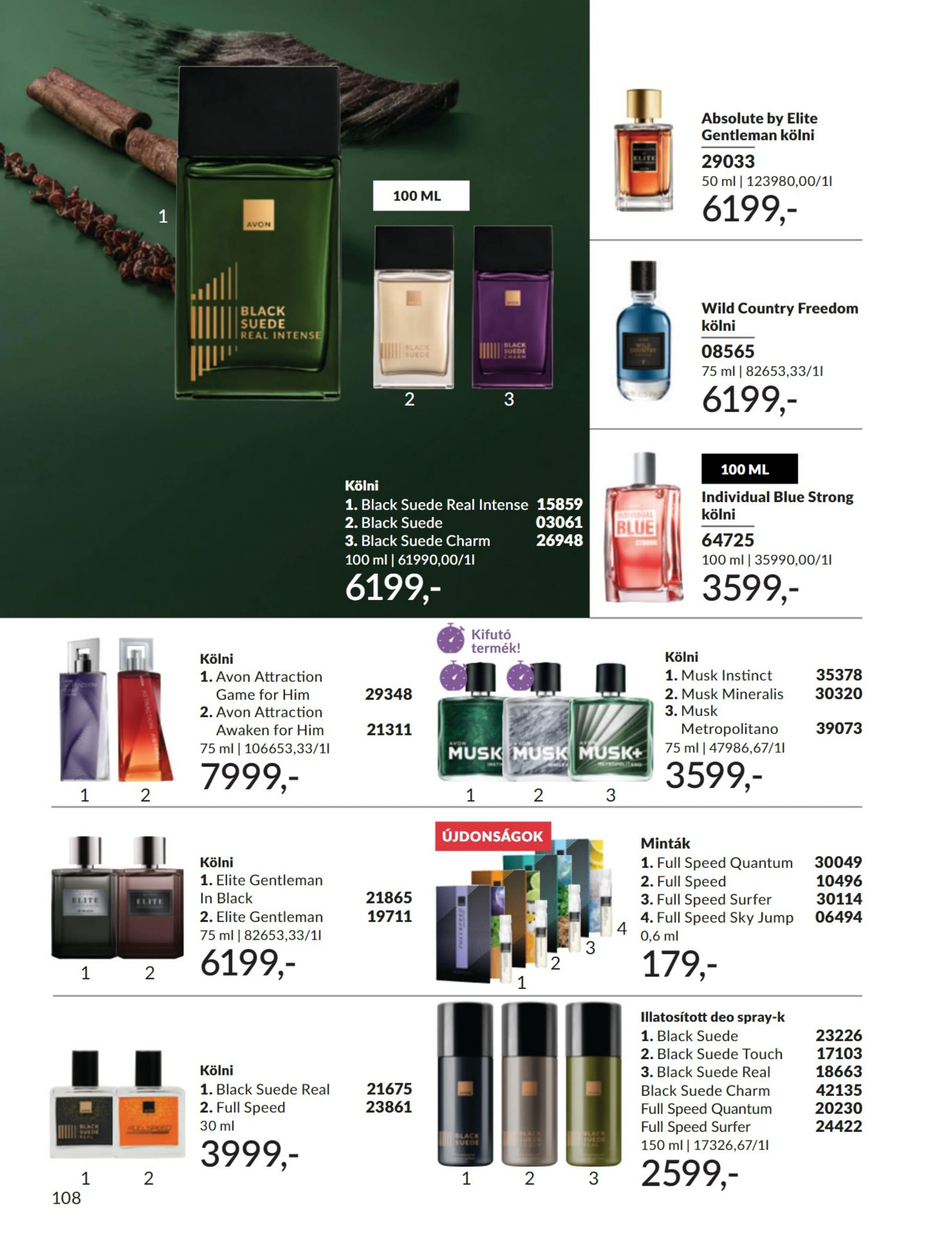 Avon akciós újság 07.01–07.31 – 108. oldal