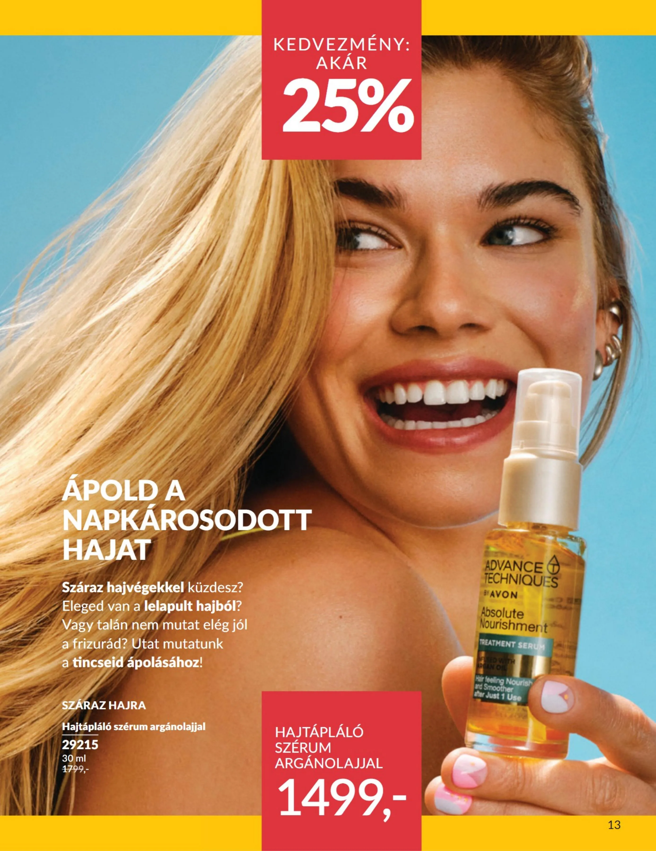 Avon akciós újság 07.01–07.31 – 13. oldal