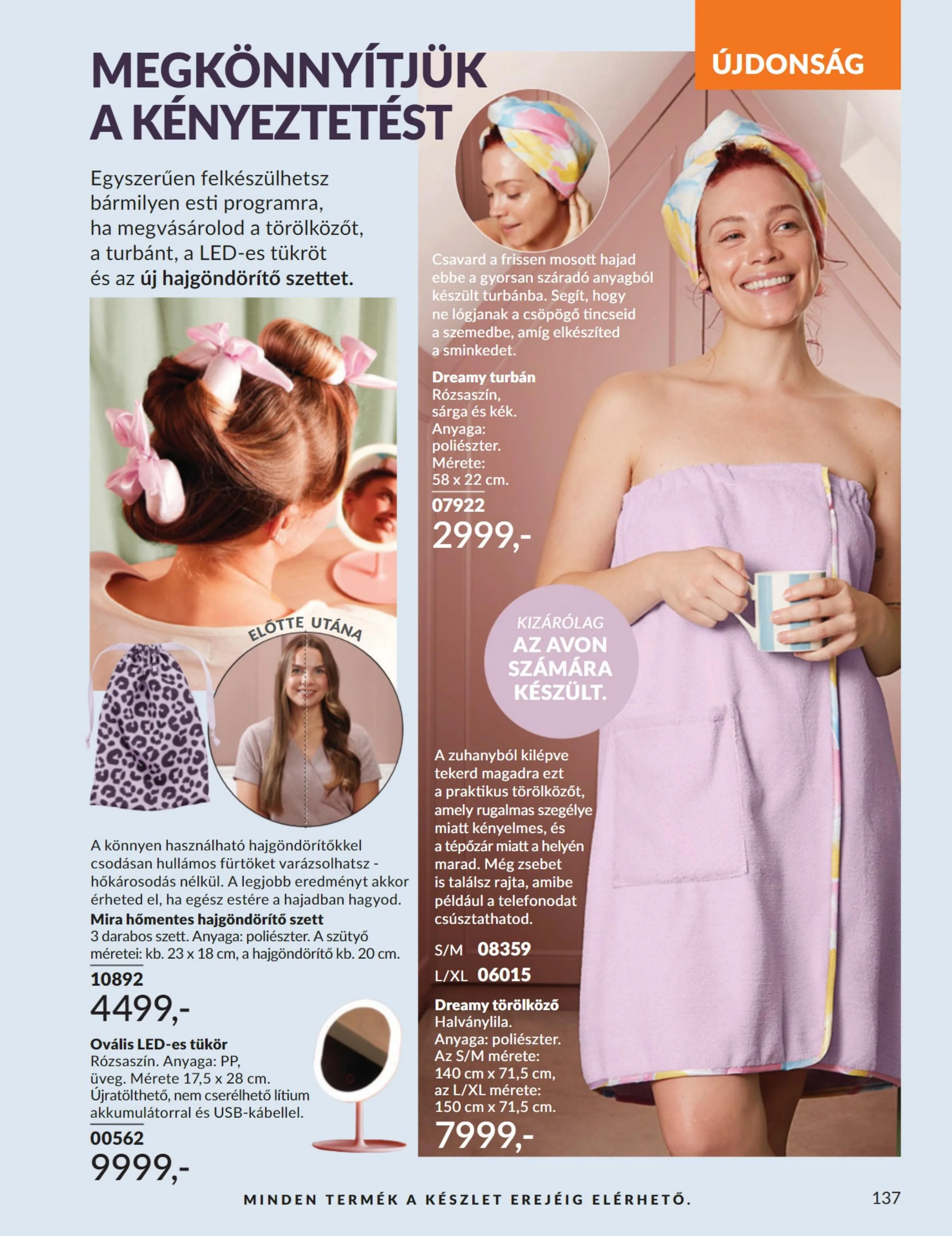Avon akciós újság 07.01–07.31 – 137. oldal