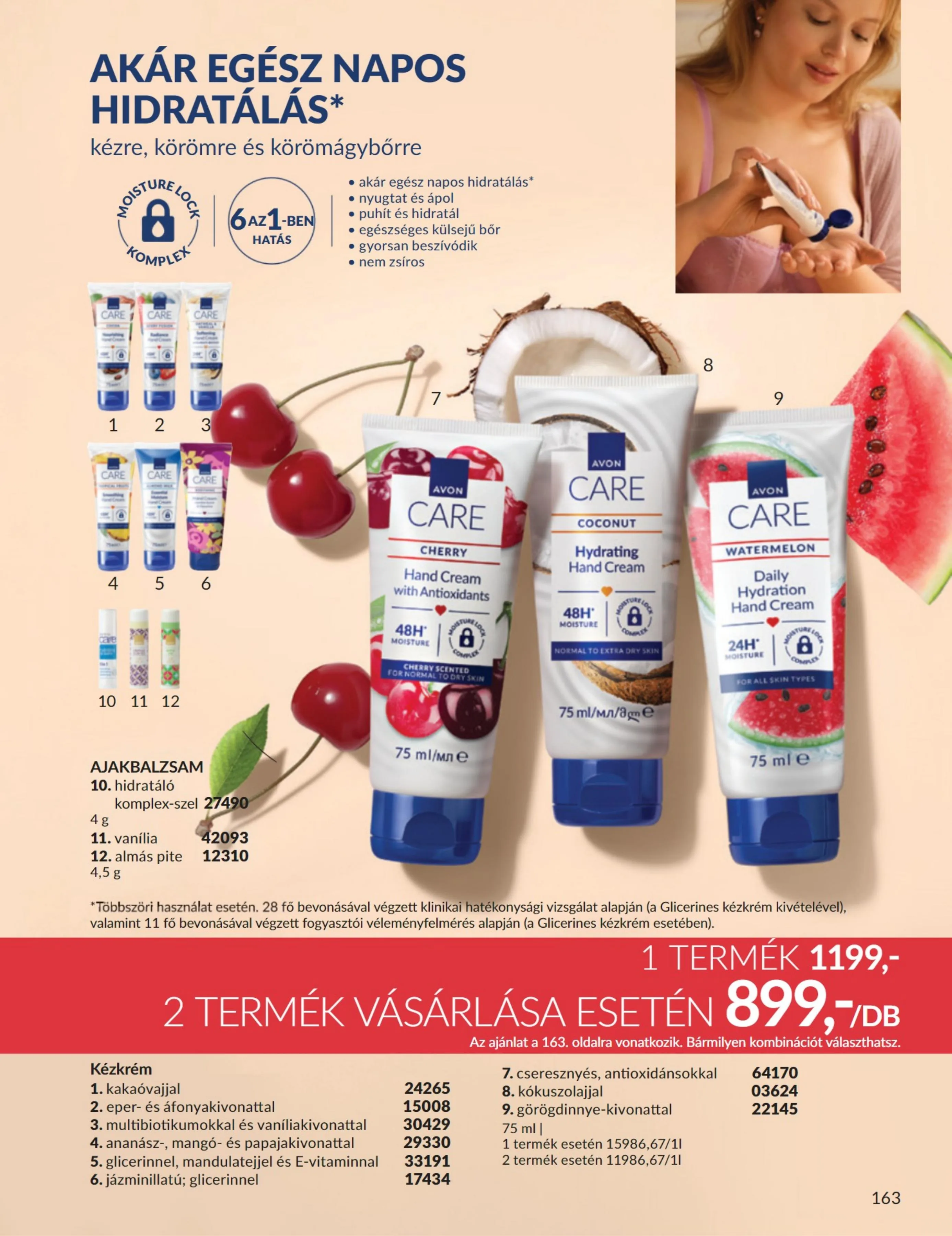 Avon akciós újság 07.01–07.31 – 163. oldal