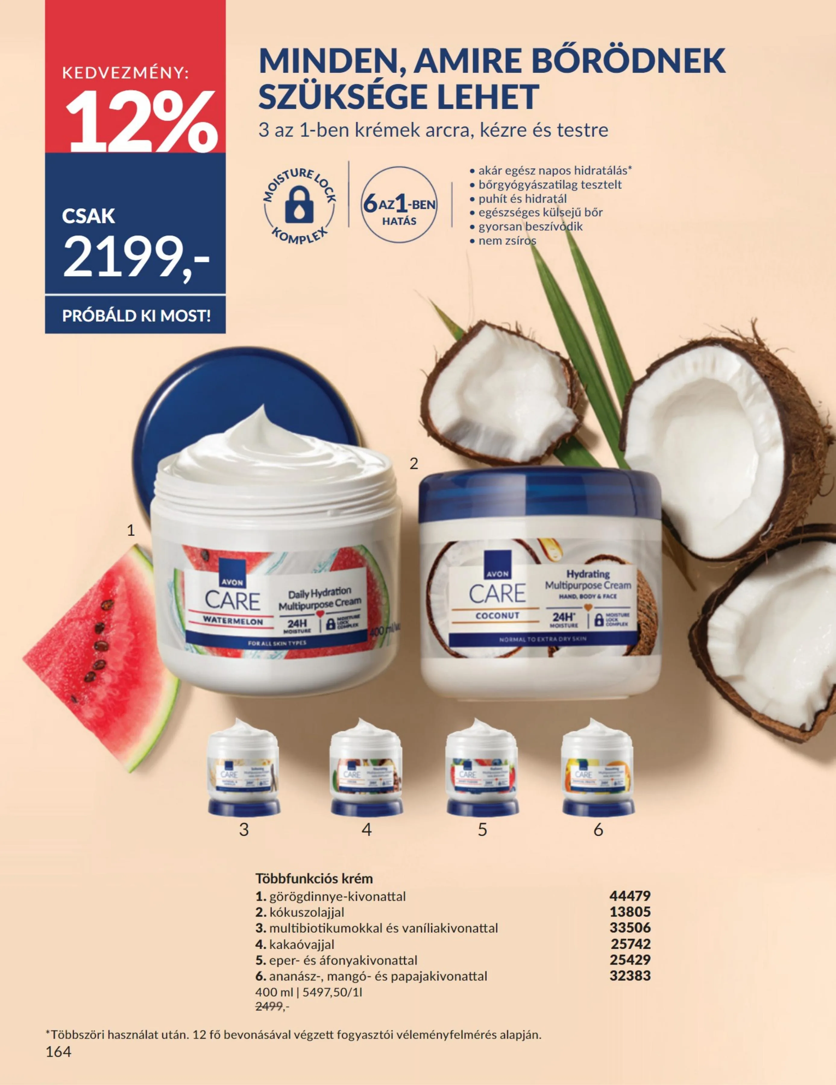 Avon akciós újság 07.01–07.31 – 164. oldal