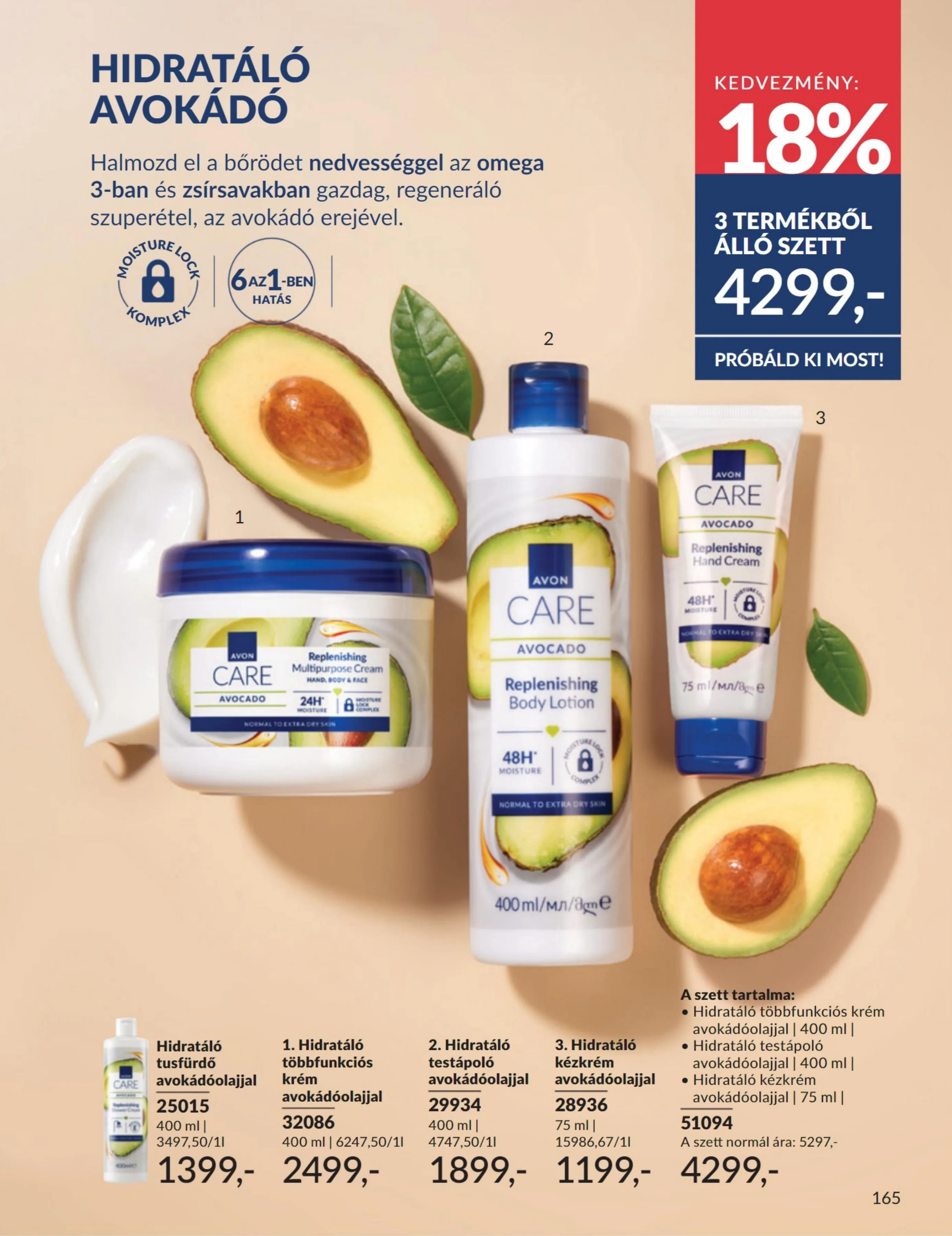 Avon akciós újság 07.01–07.31 – 165. oldal