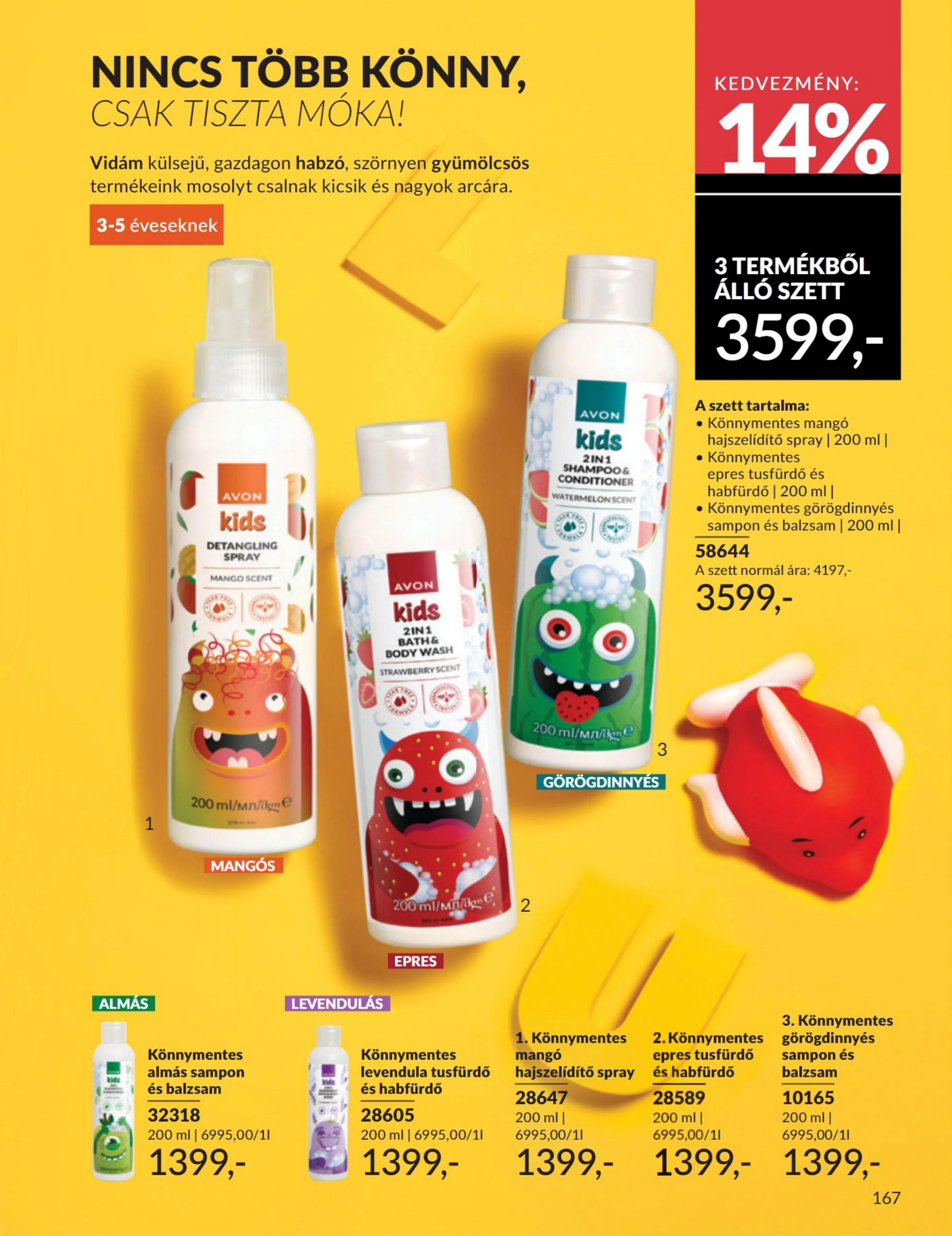 Avon akciós újság 07.01–07.31 – 167. oldal