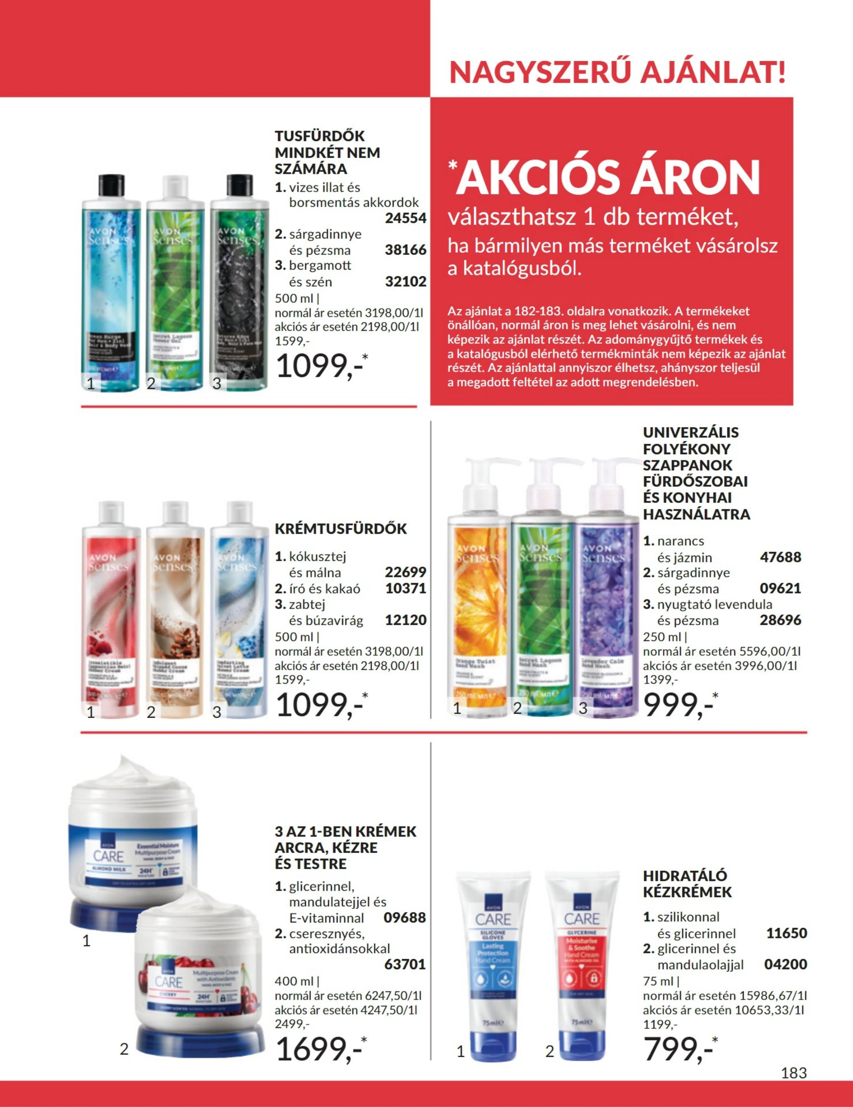 Avon akciós újság 07.01–07.31 – 183. oldal