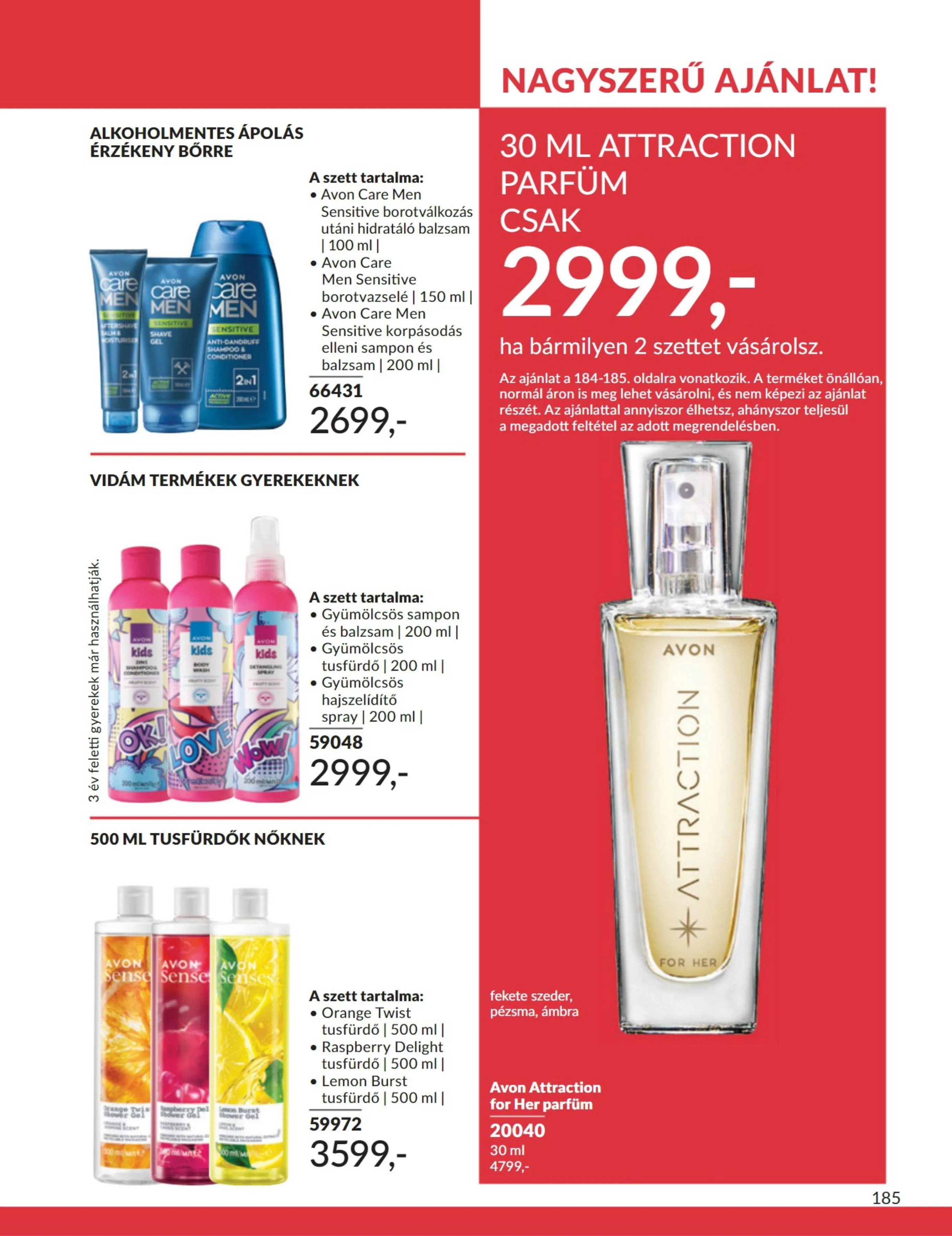 Avon akciós újság 07.01–07.31 – 185. oldal