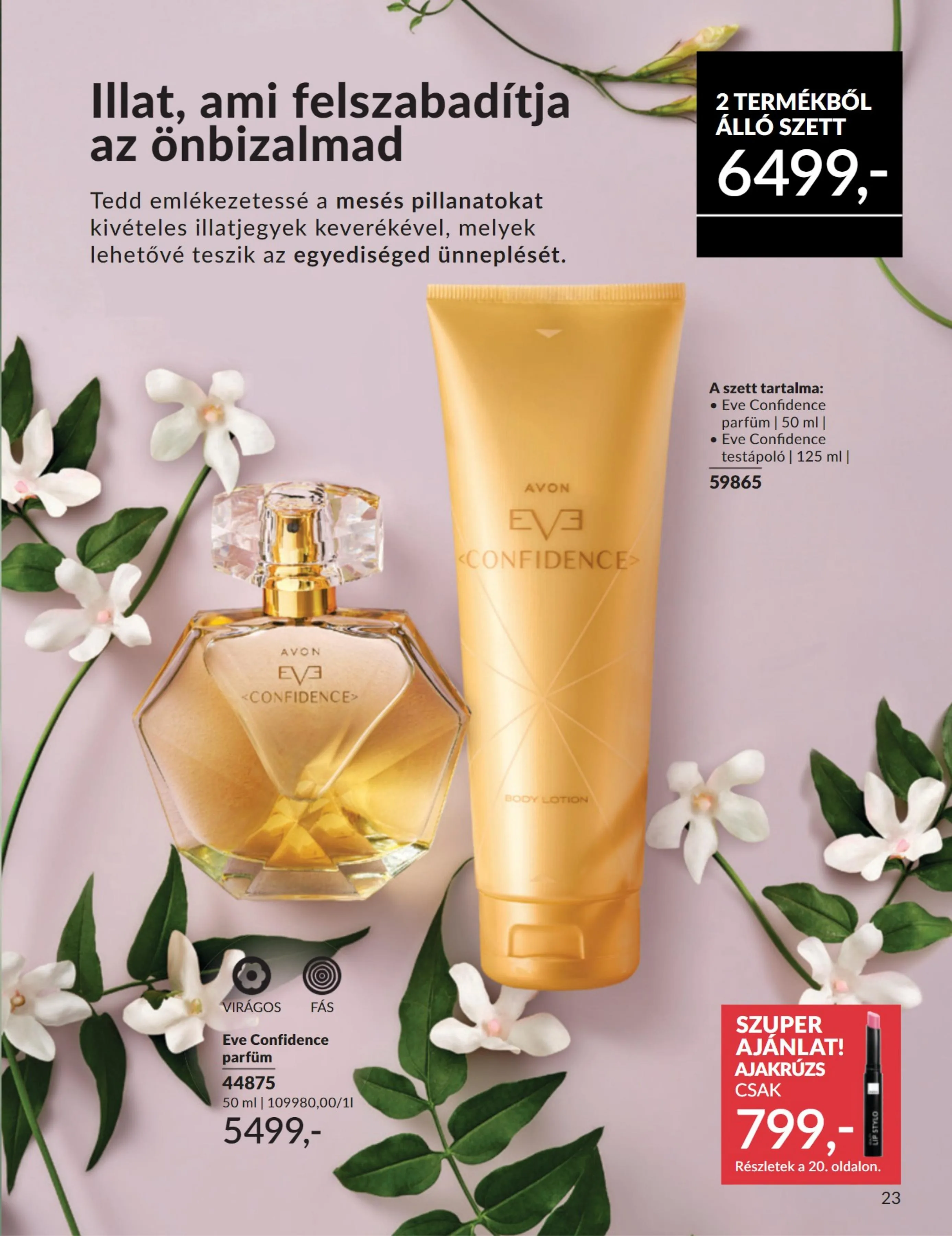 Avon akciós újság 07.01–07.31 – 23. oldal