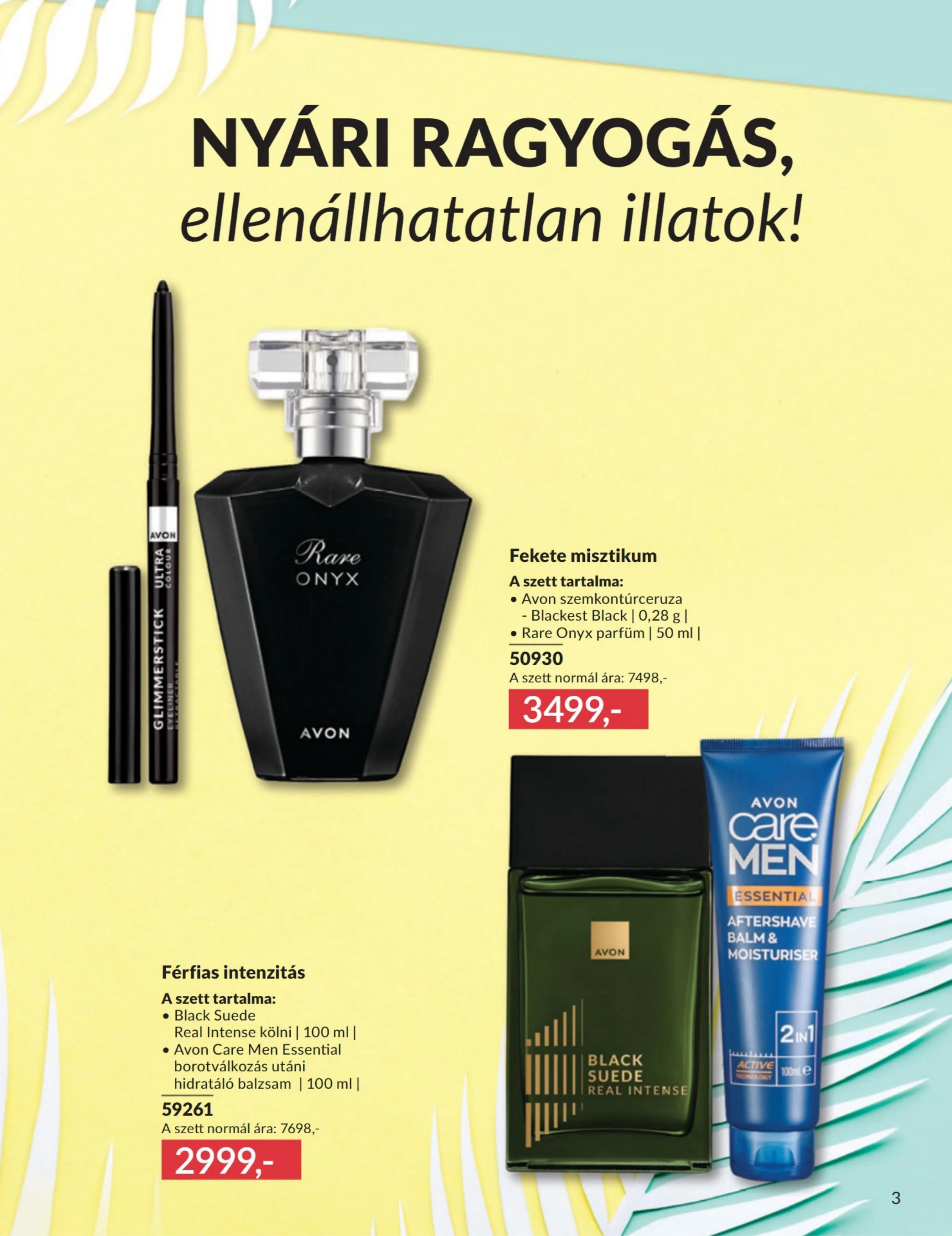 Avon akciós újság 07.01–07.31 – 3. oldal
