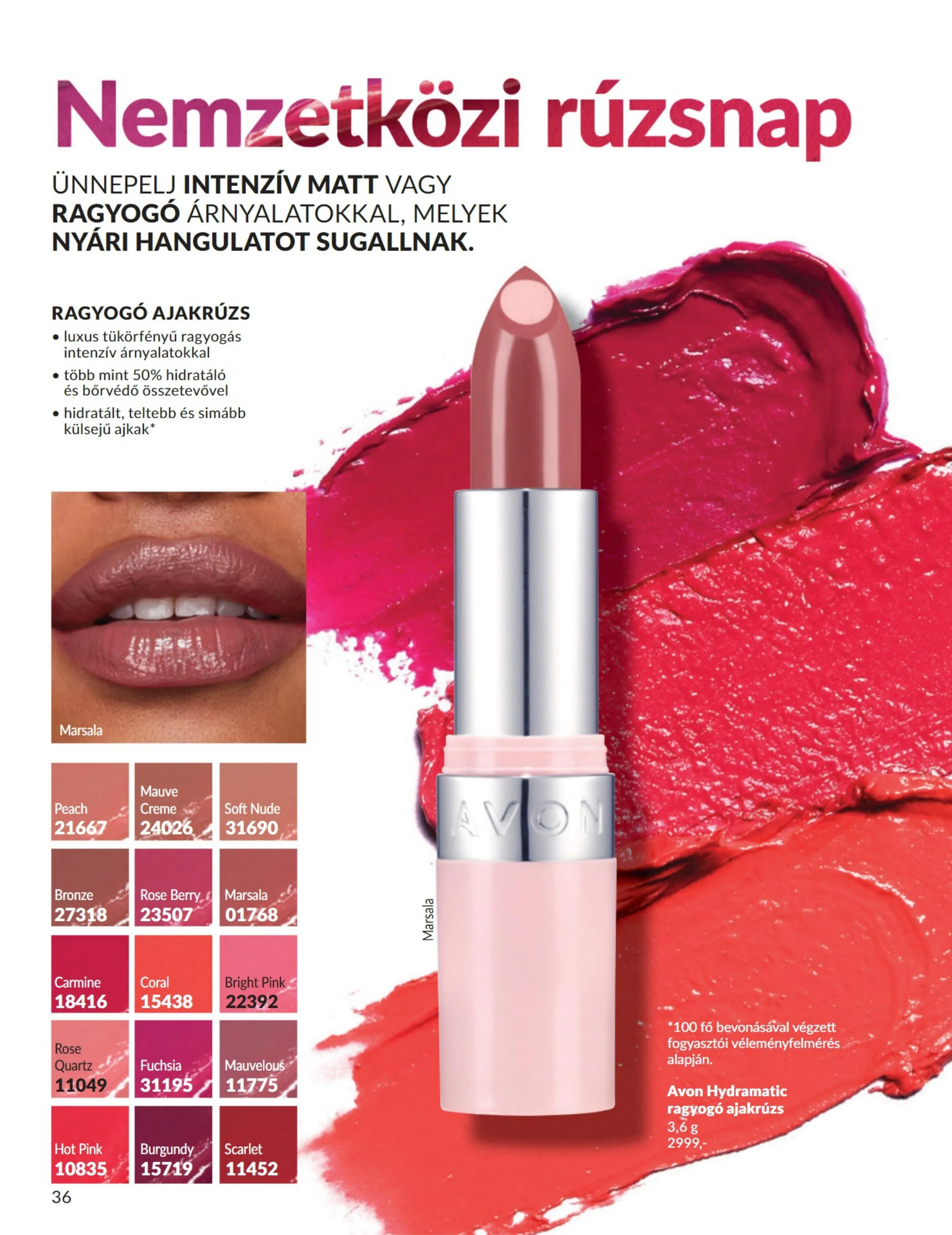 Avon akciós újság 07.01–07.31 – 36. oldal