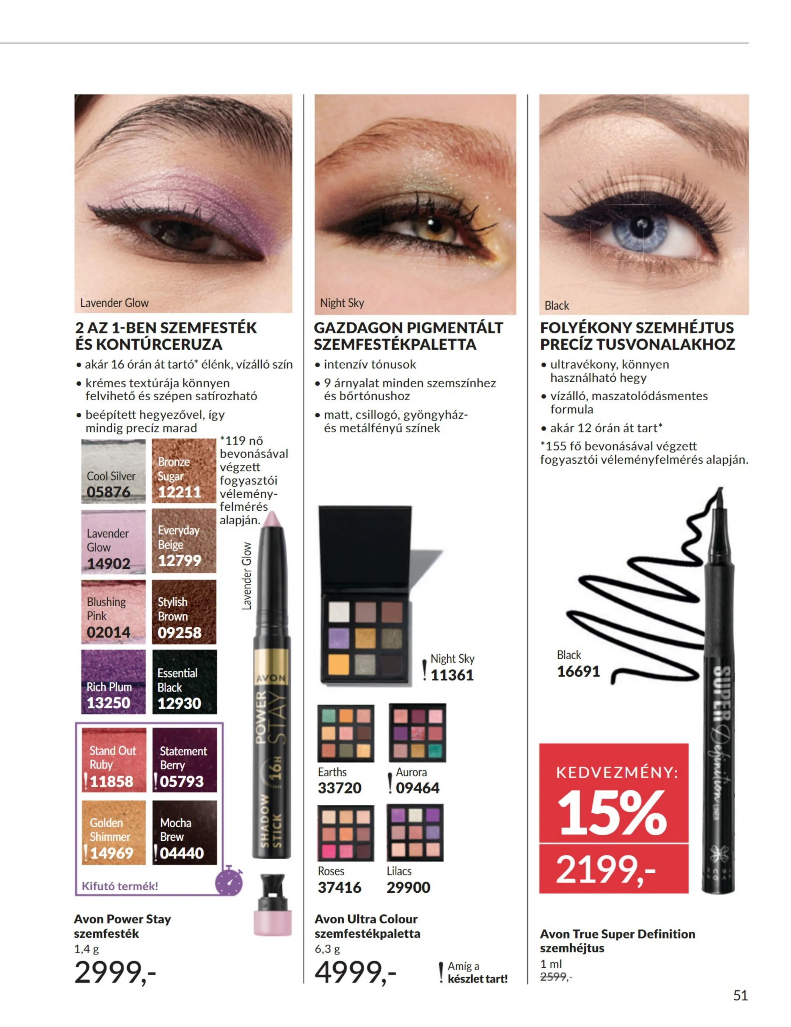 Avon akciós újság 07.01–07.31 – 51. oldal